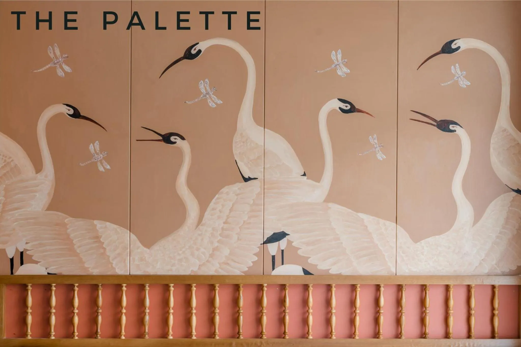 Decorative detail in The Palette Dalat