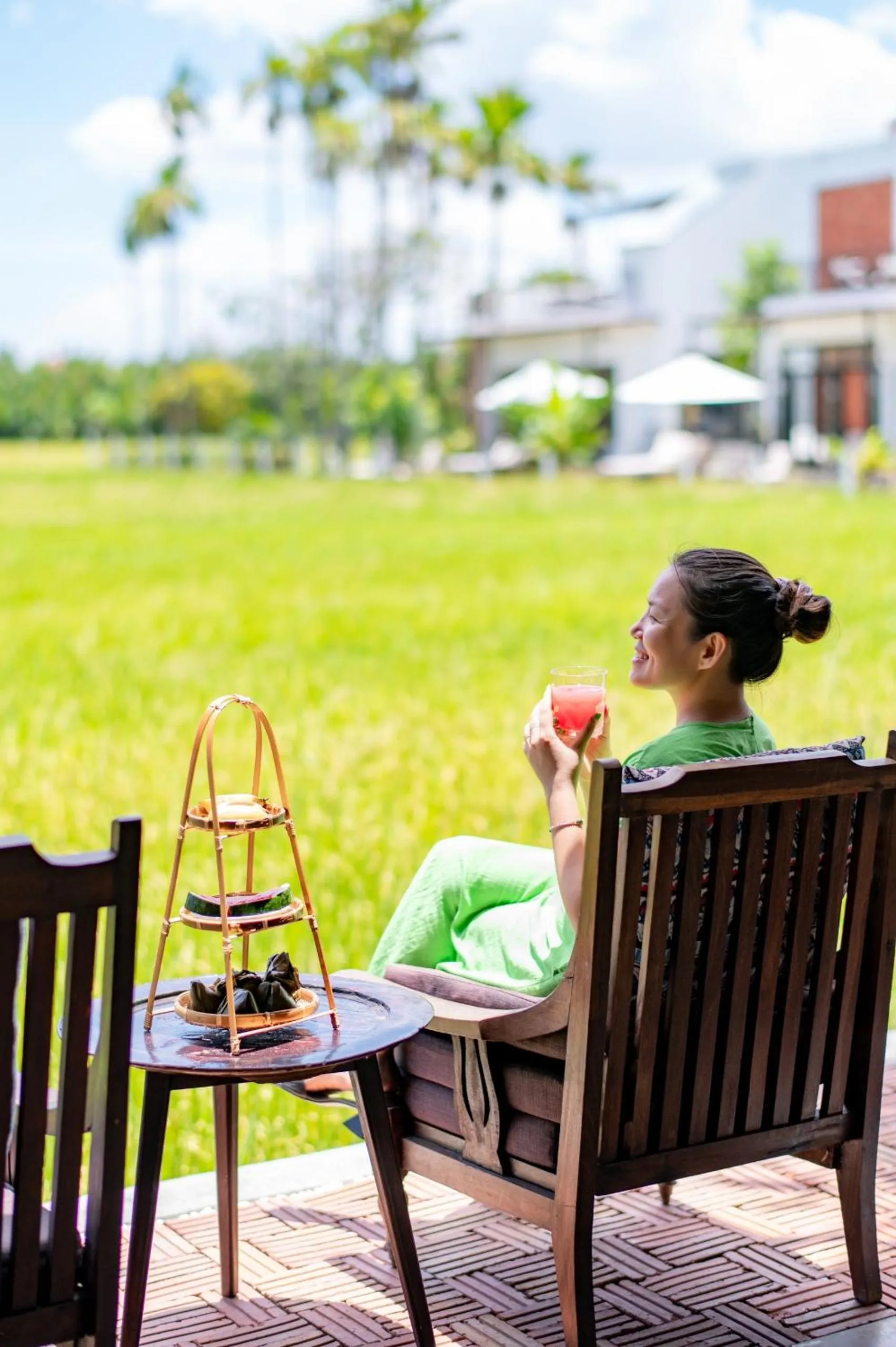 Restaurant/places to eat in Chez Mimosa Rice Field Retreat