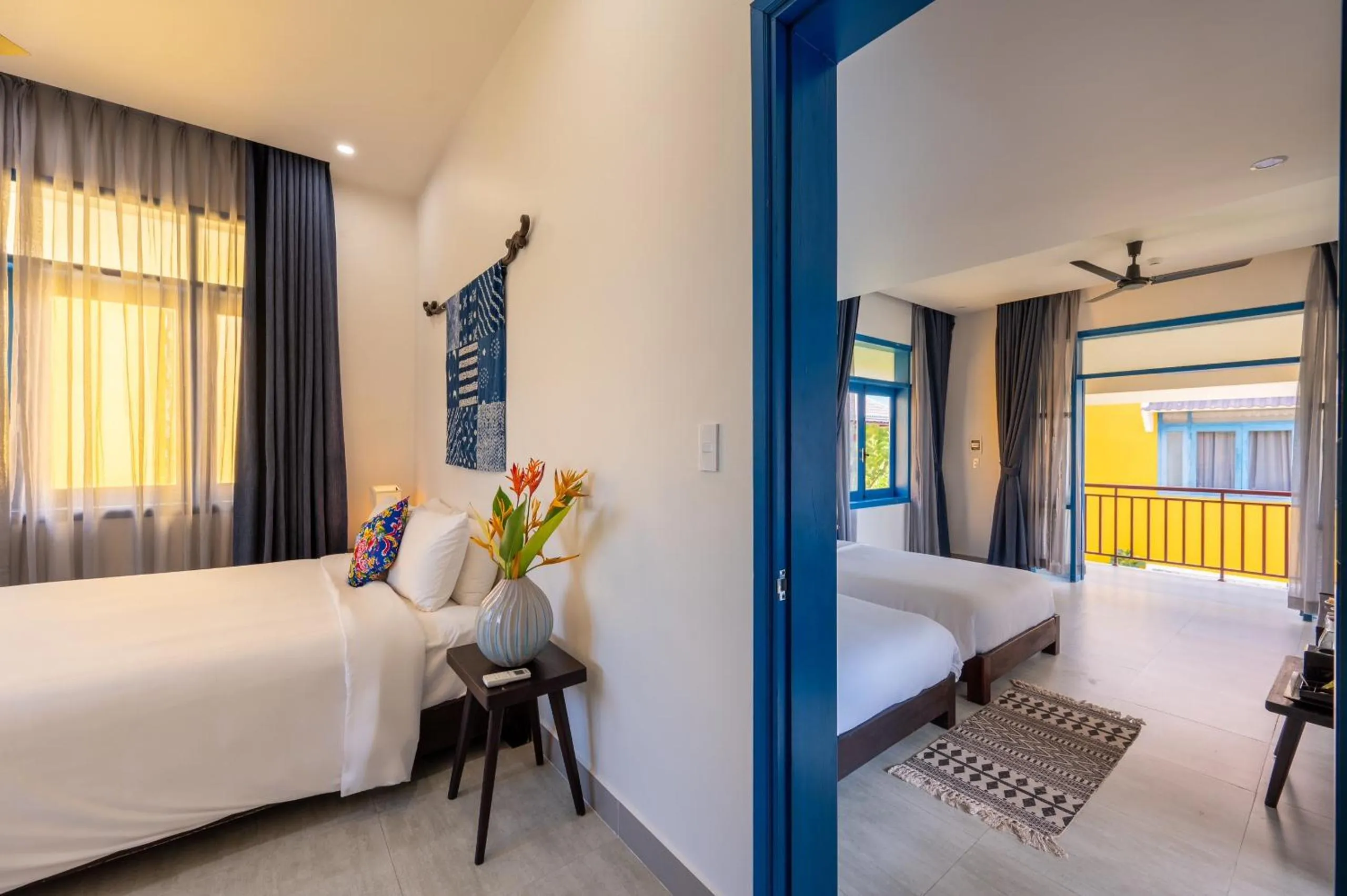 Photo of the whole room, Bed in Chez Mimosa Rice Field Retreat