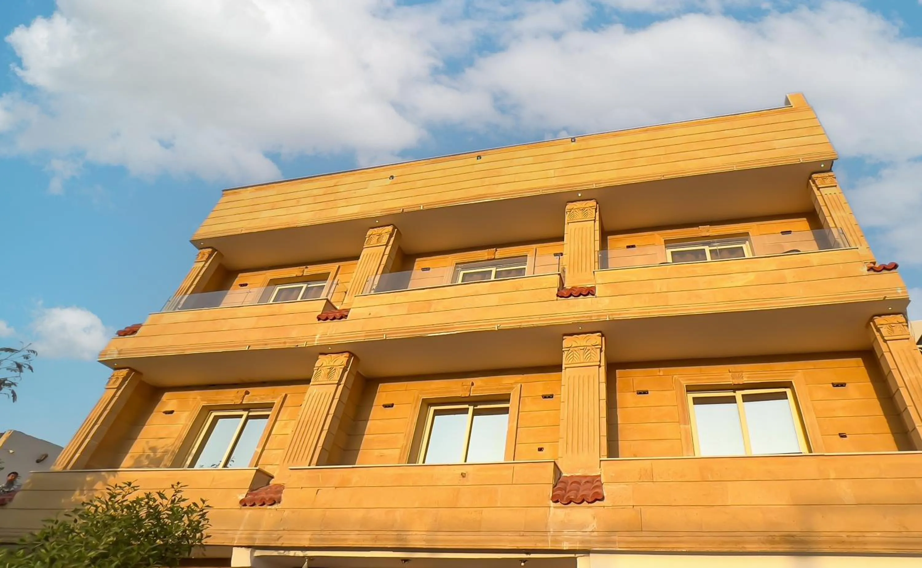 Property building in Pyramids Land Hotel