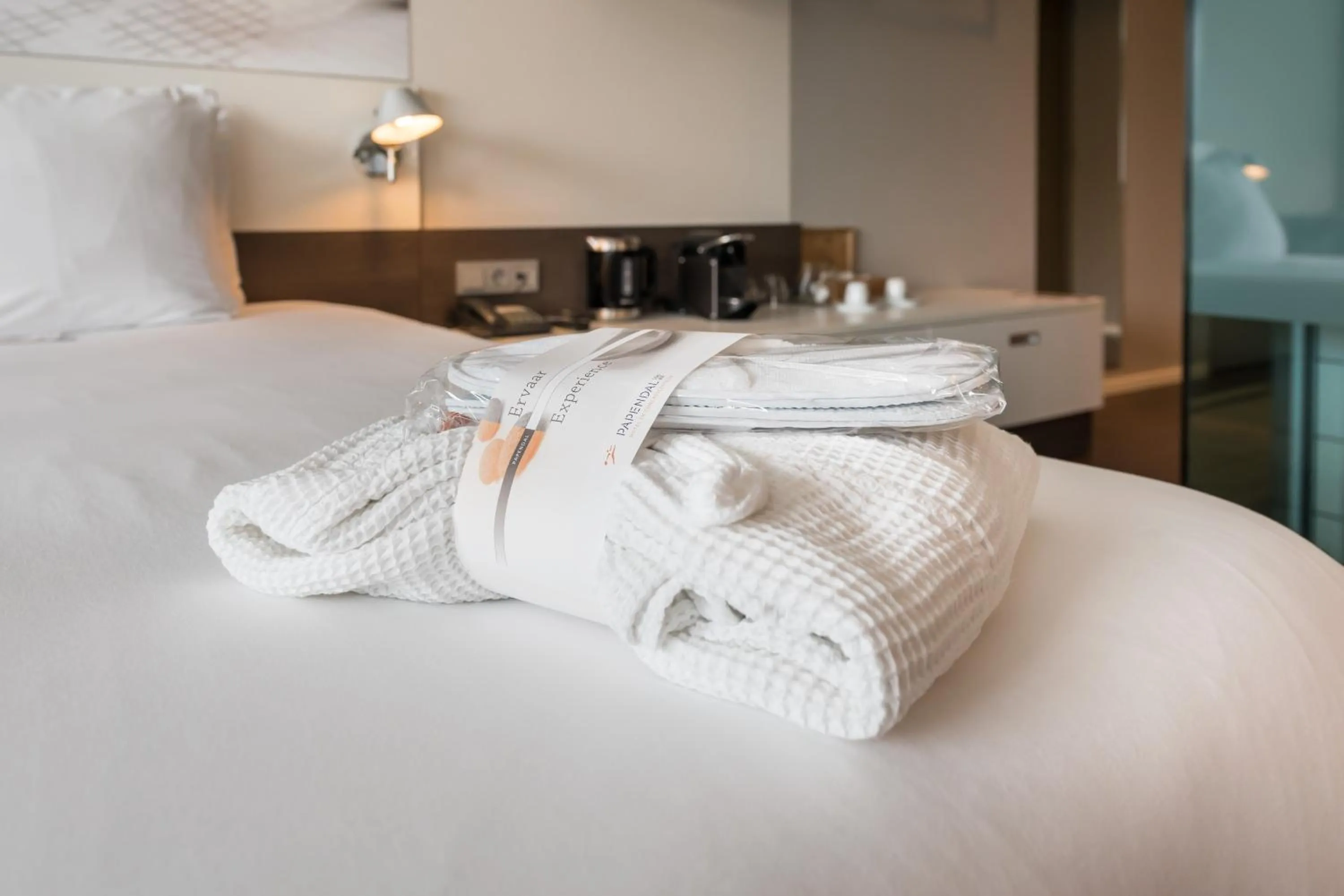 Decorative detail, Bed in Hotel Papendal