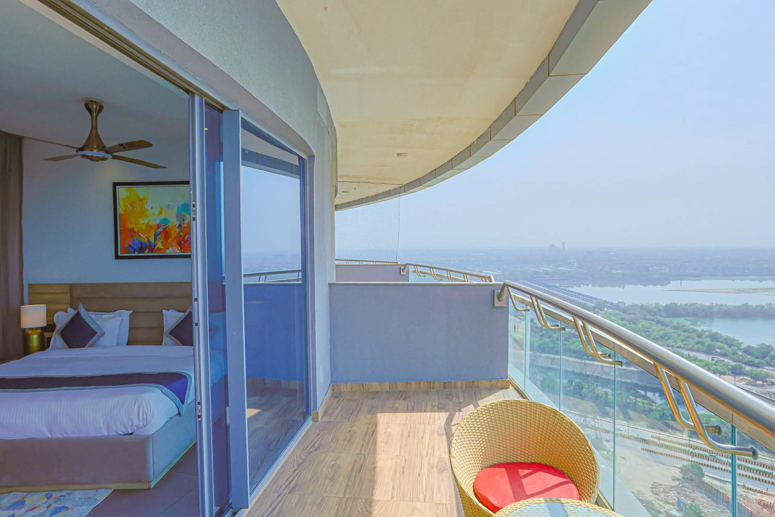 Balcony/Terrace in Hotel Livbox at Supernova