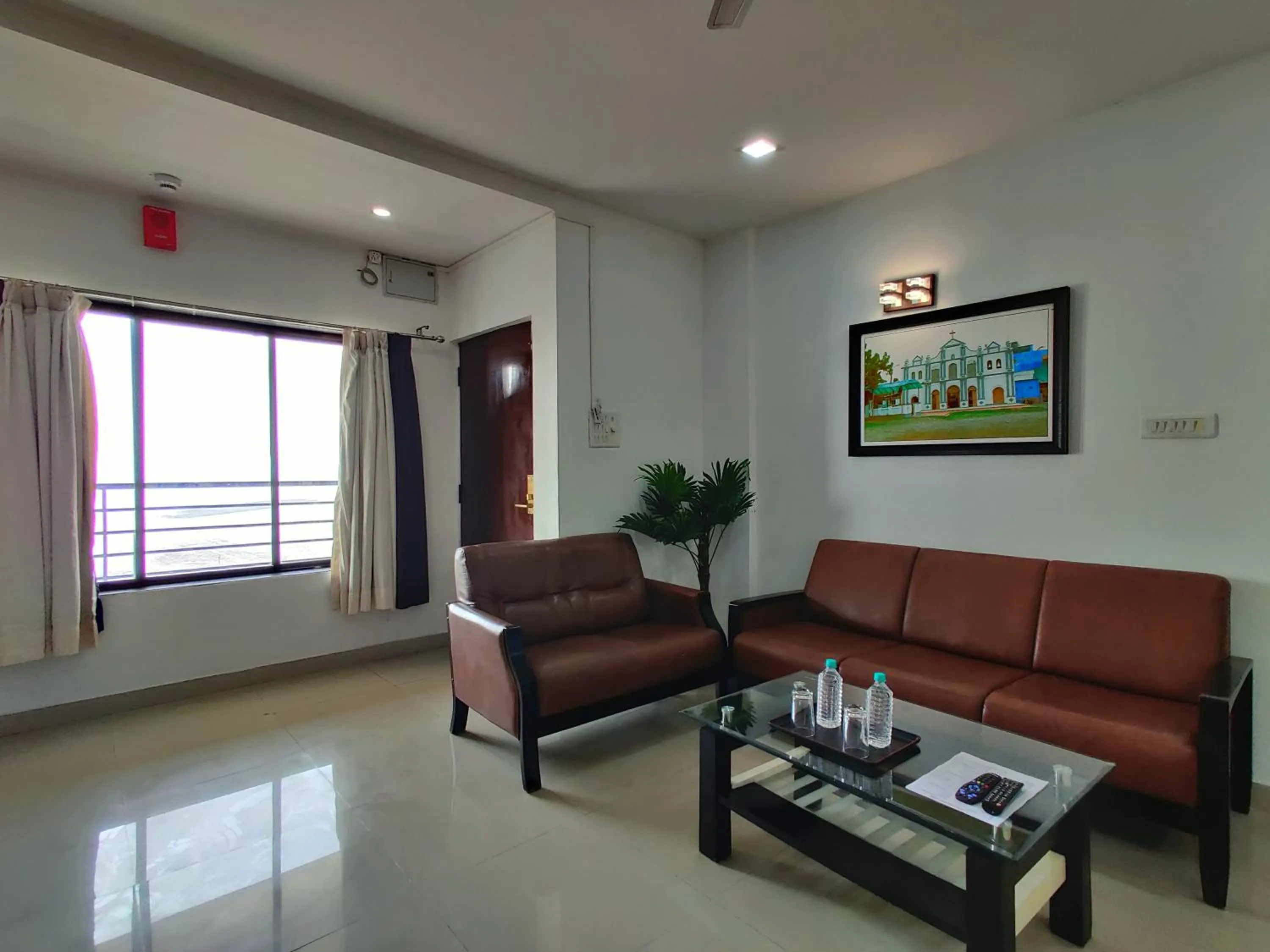 Living room in Golden Chariot Hotel Daman