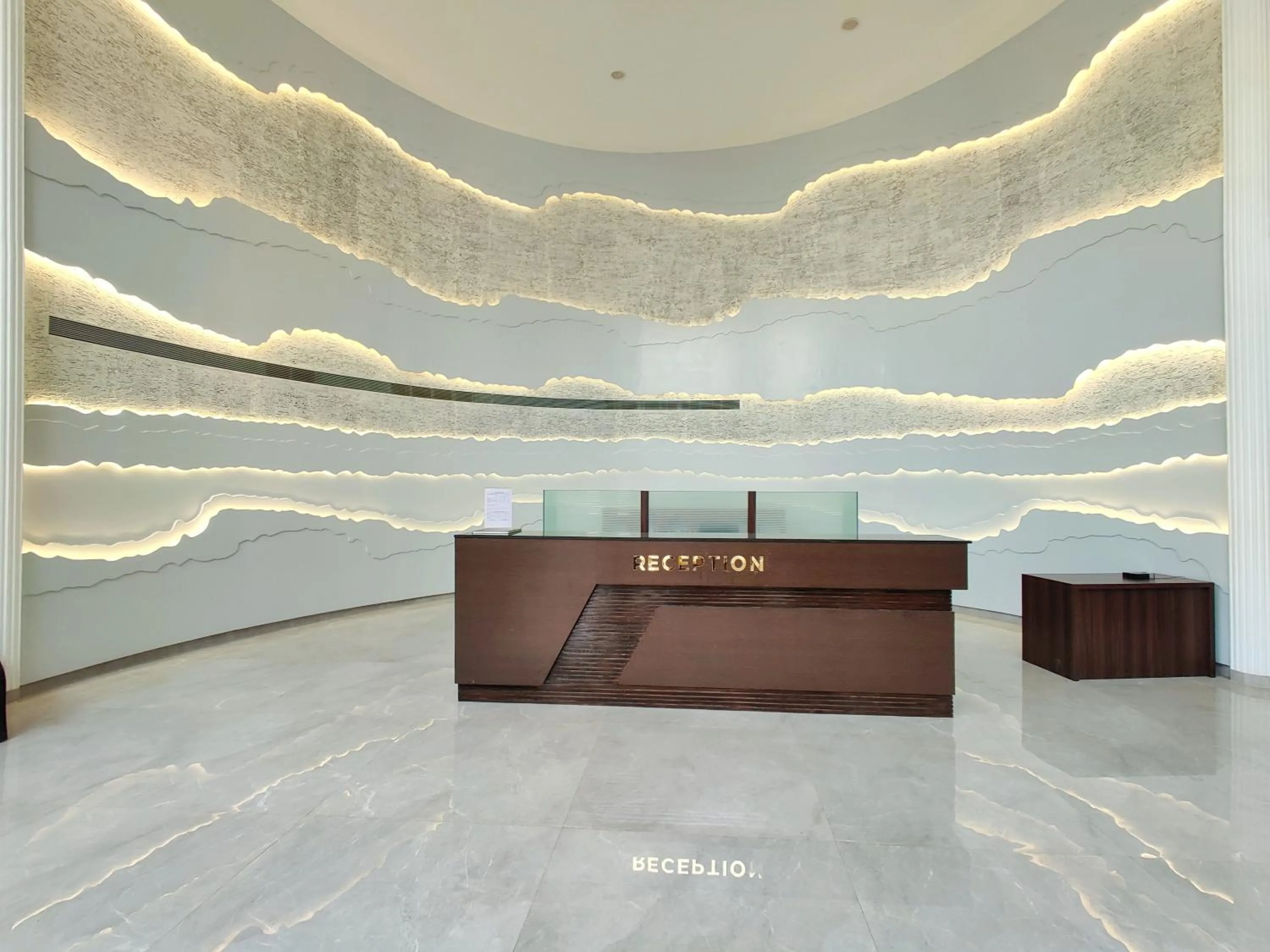 Lobby or reception in Golden Chariot Hotel Daman