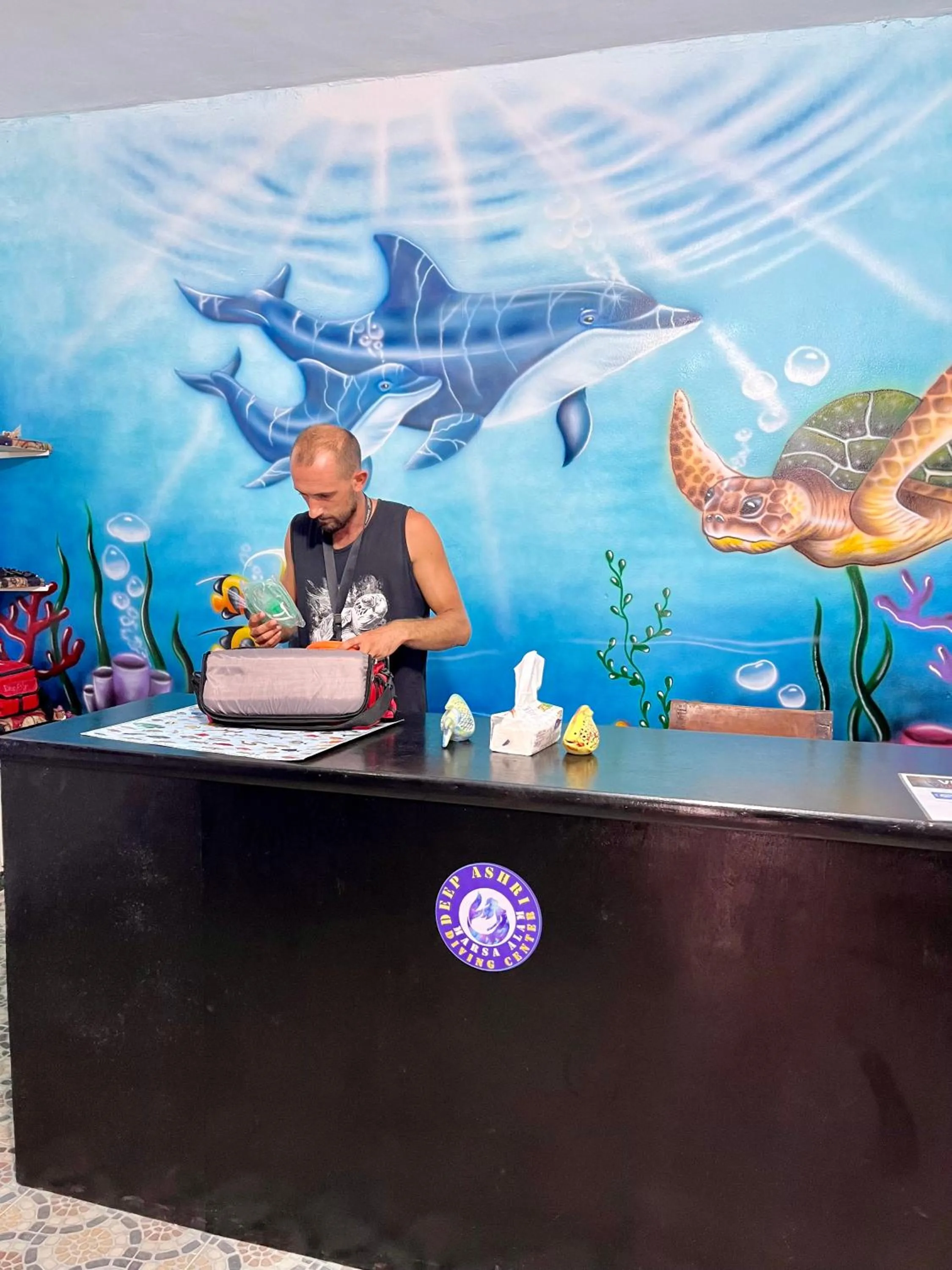 Diving in Star House Hotel