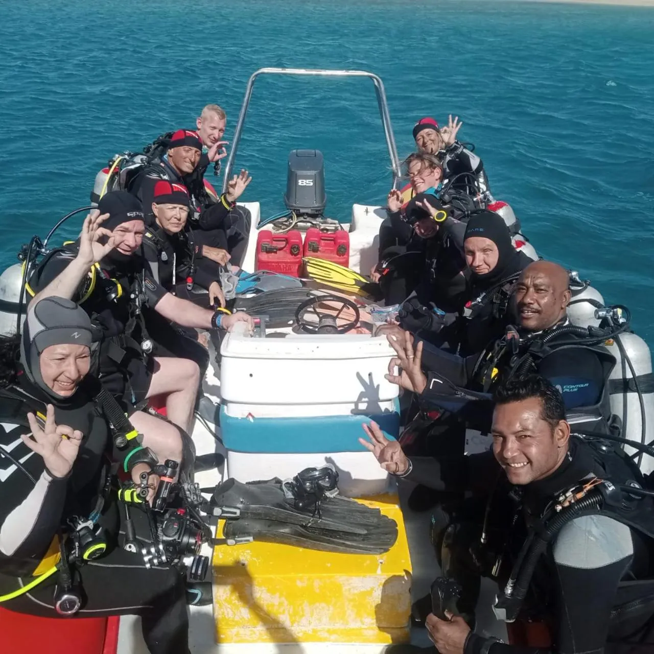 Diving in Star House Hotel