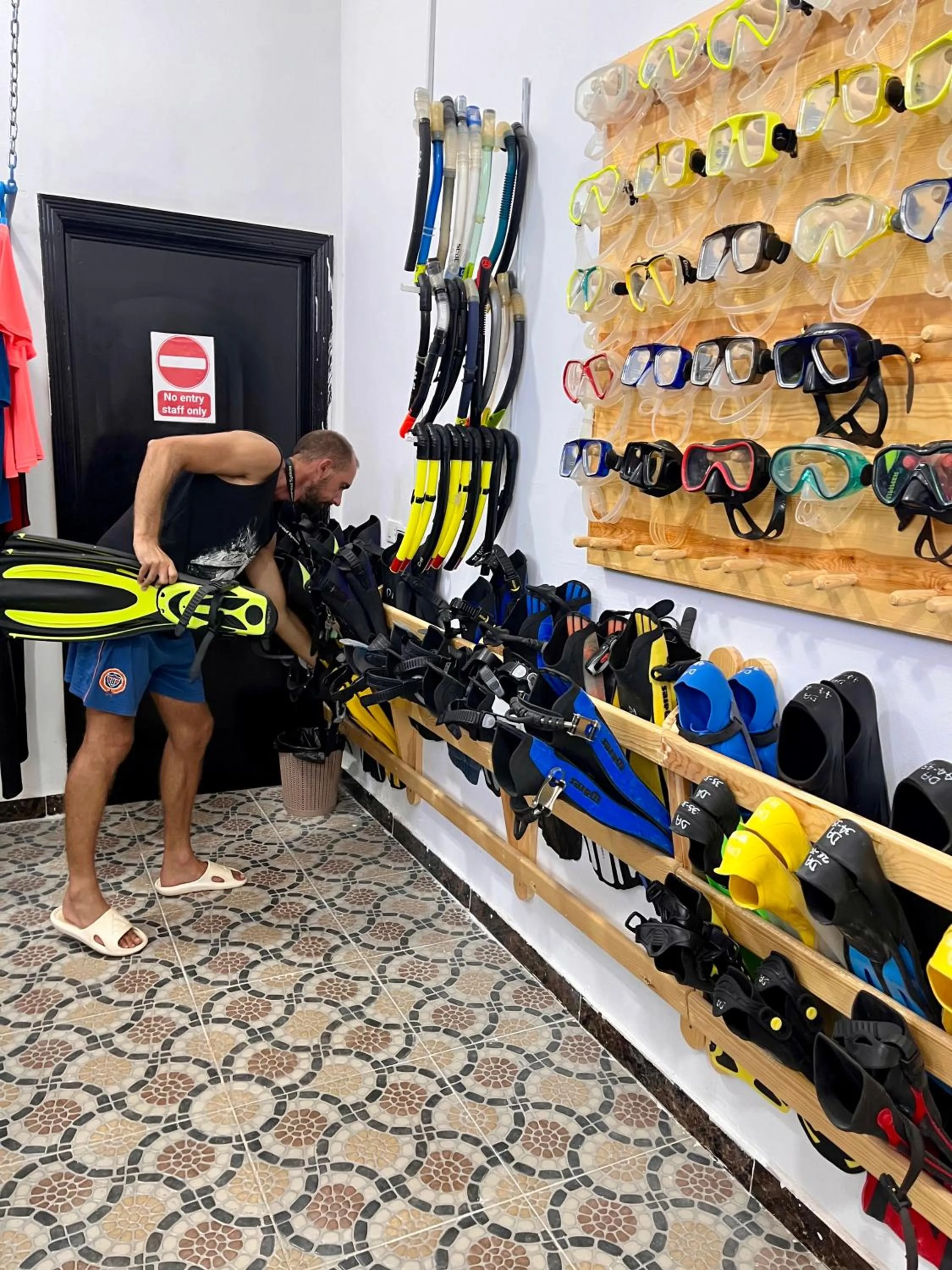 Diving in Star House Hotel