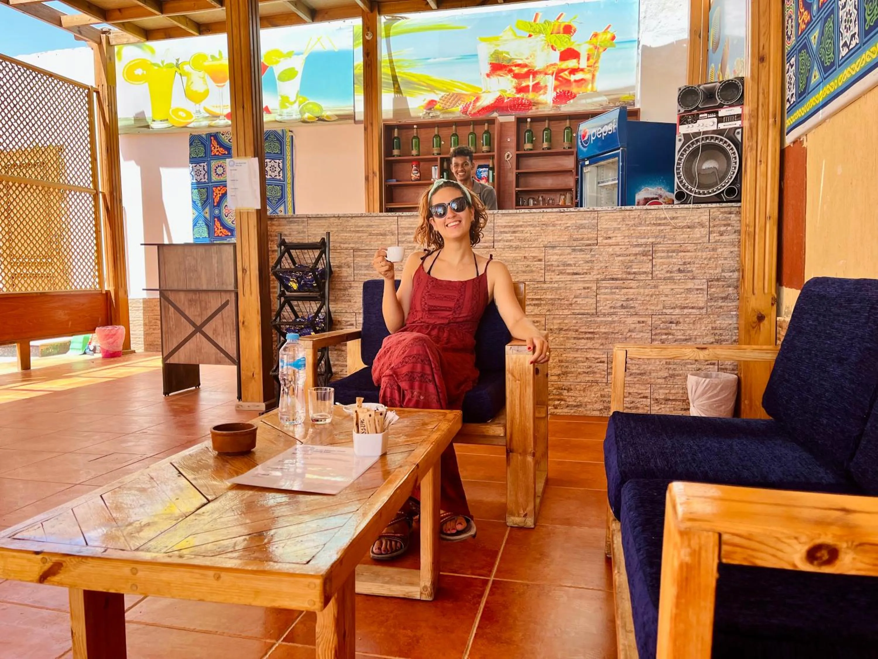 People in Star House Hotel