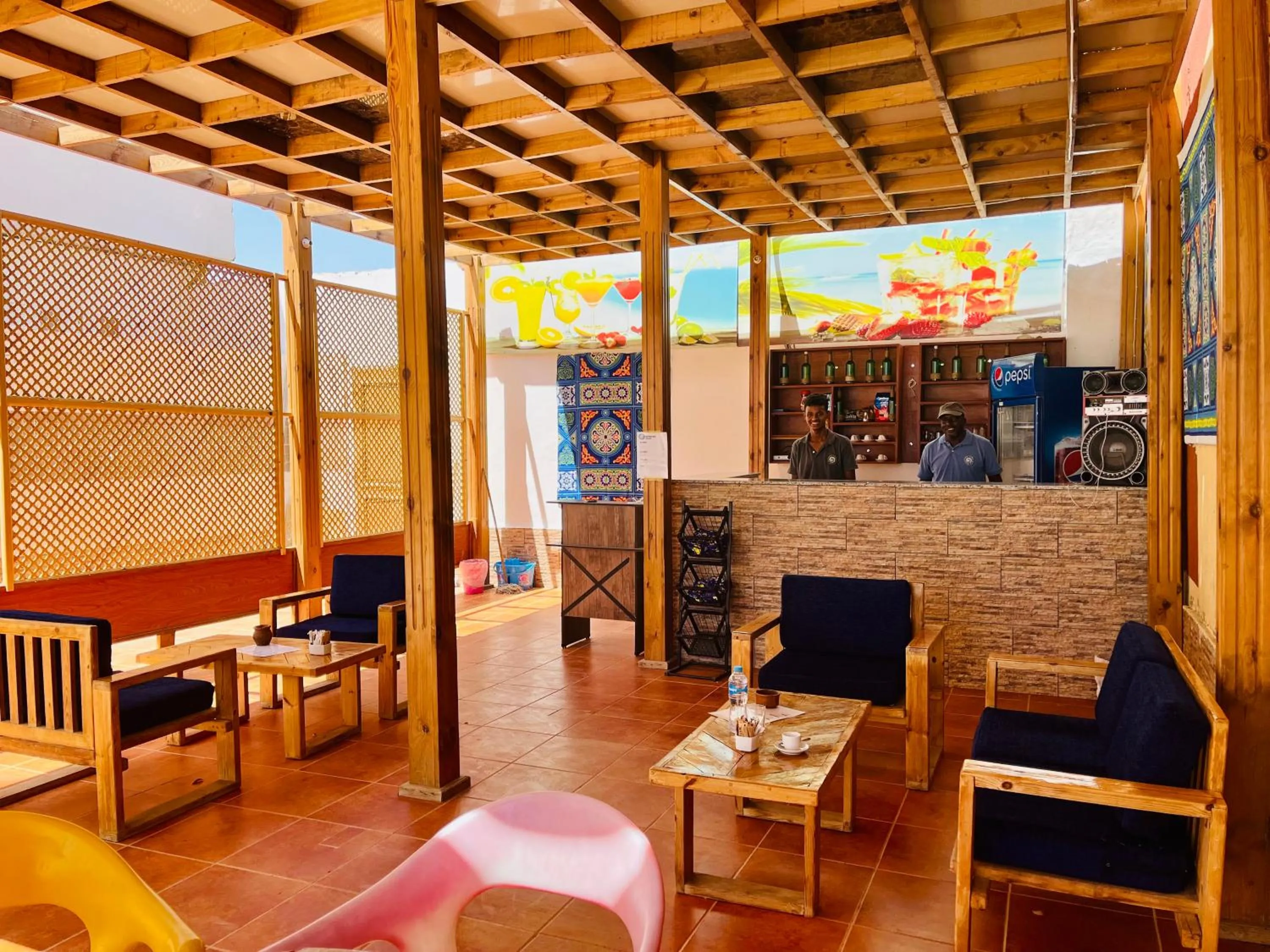 Patio in Star House Hotel