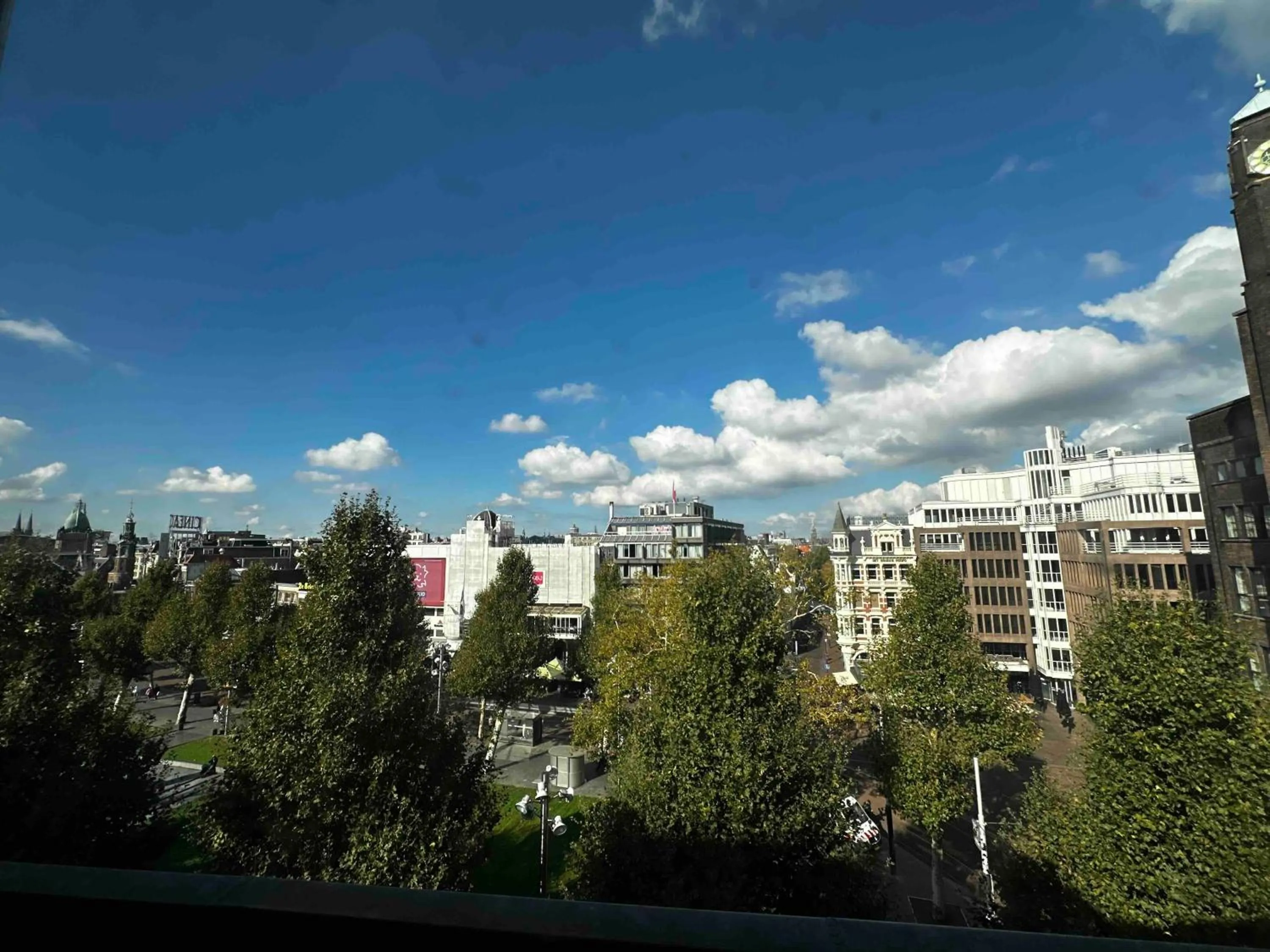 City view in City Hotel Rembrandt Square - Just renovated