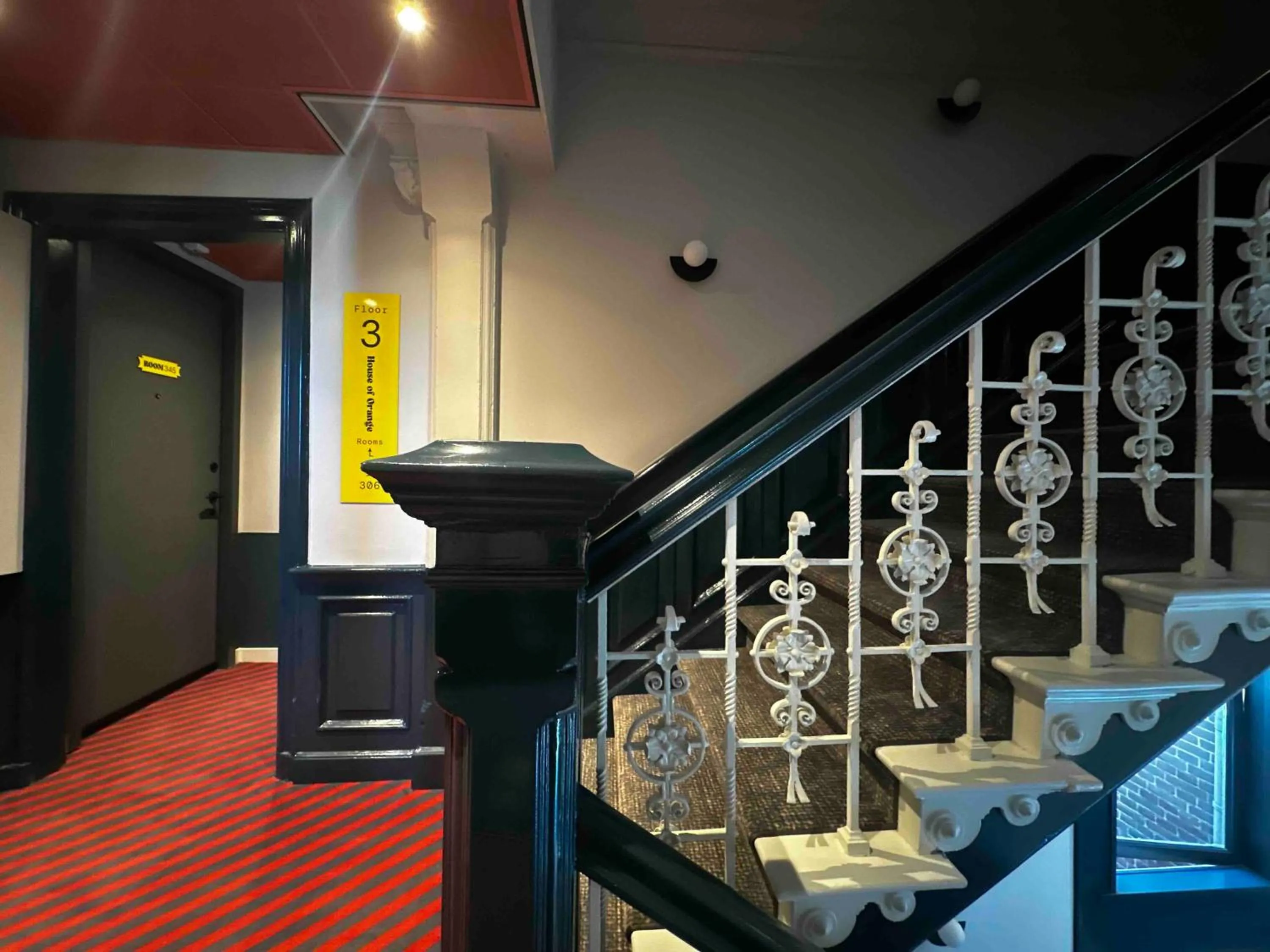 Decorative detail in City Hotel Rembrandt Square - Just renovated