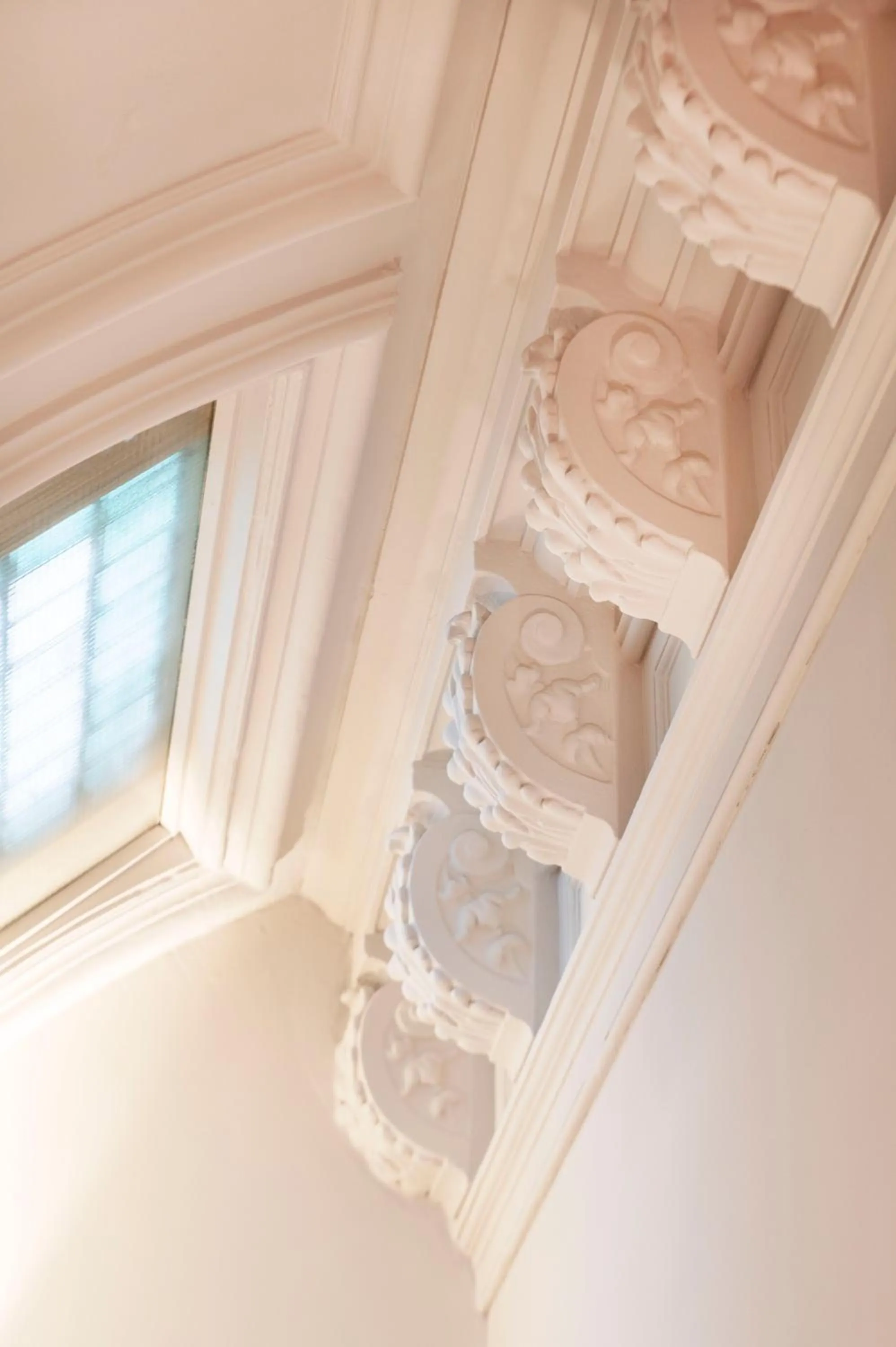 Decorative detail, Bed in City Hotel Rembrandt Square - Just renovated