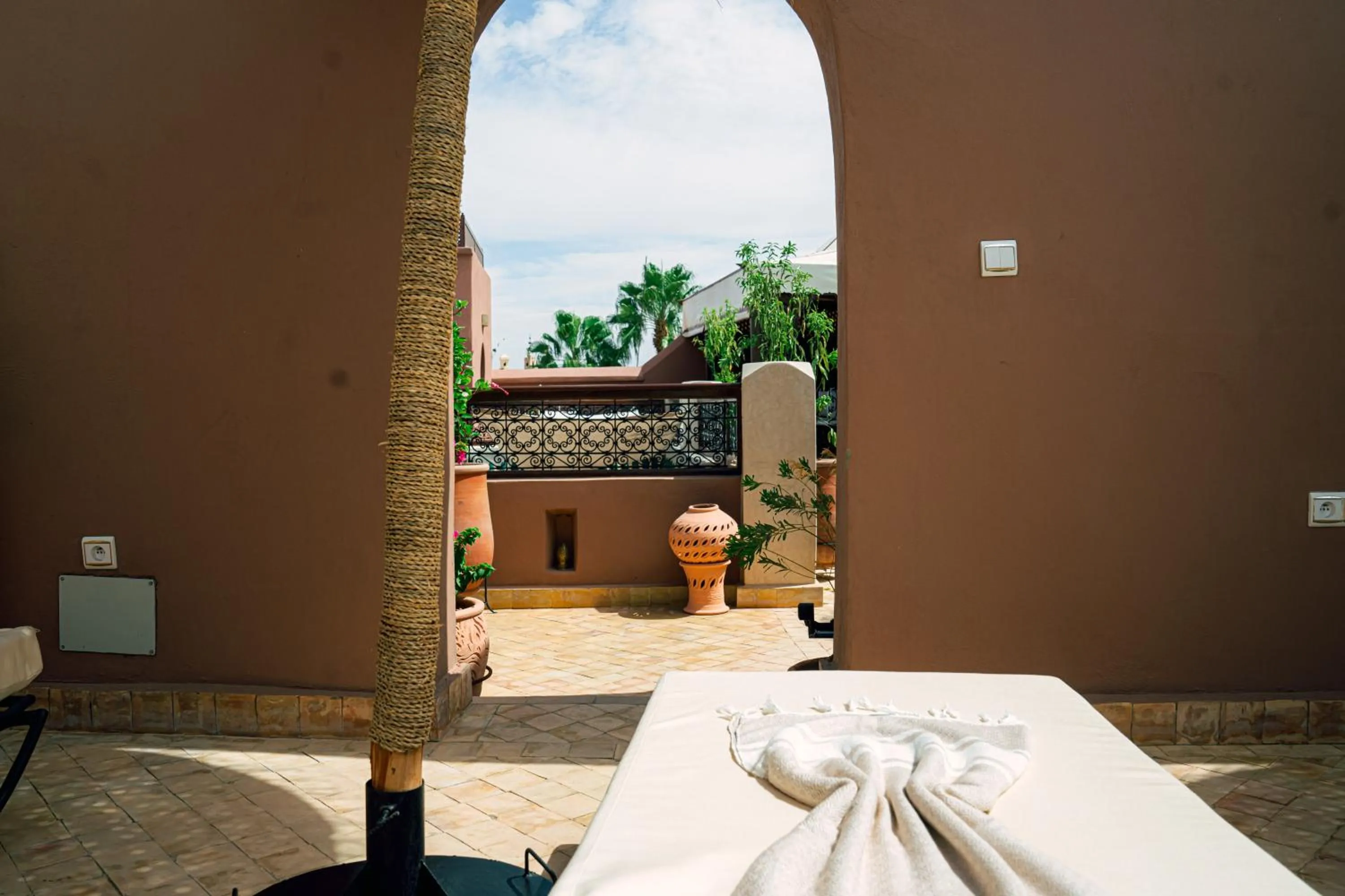Solarium in Riad Dar Zaouia
