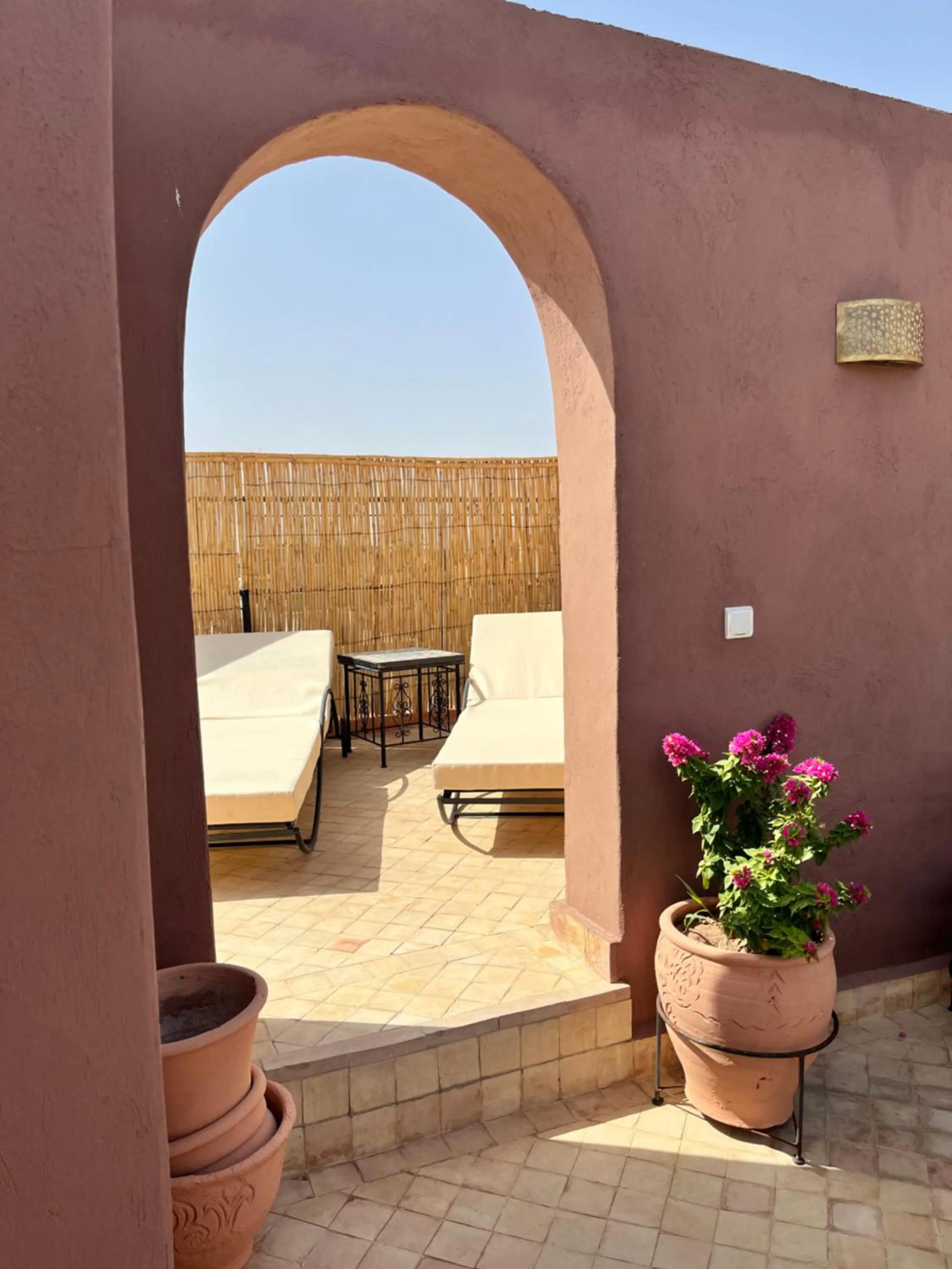 Solarium in Riad Dar Zaouia