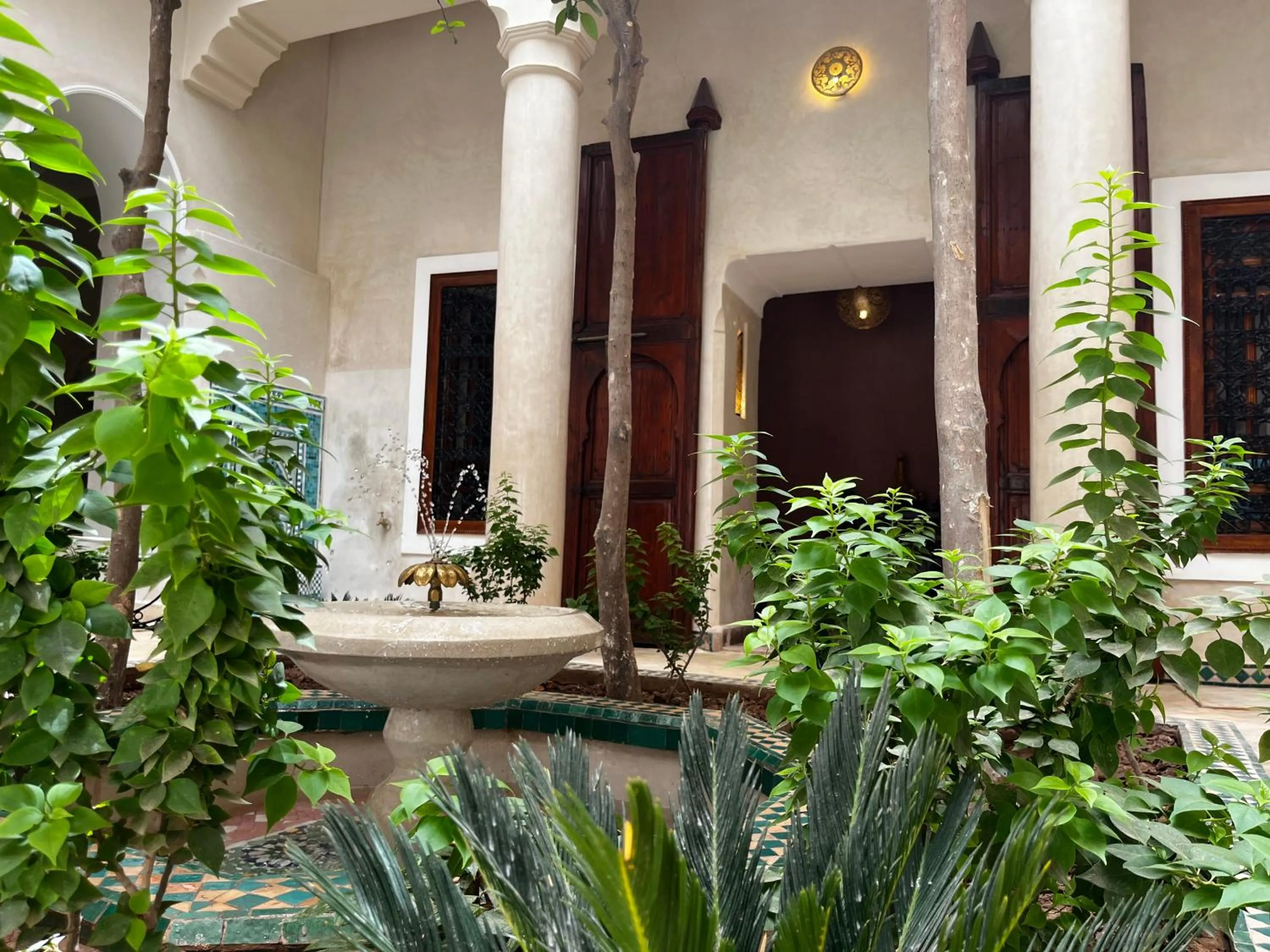 Patio in Riad Dar Zaouia