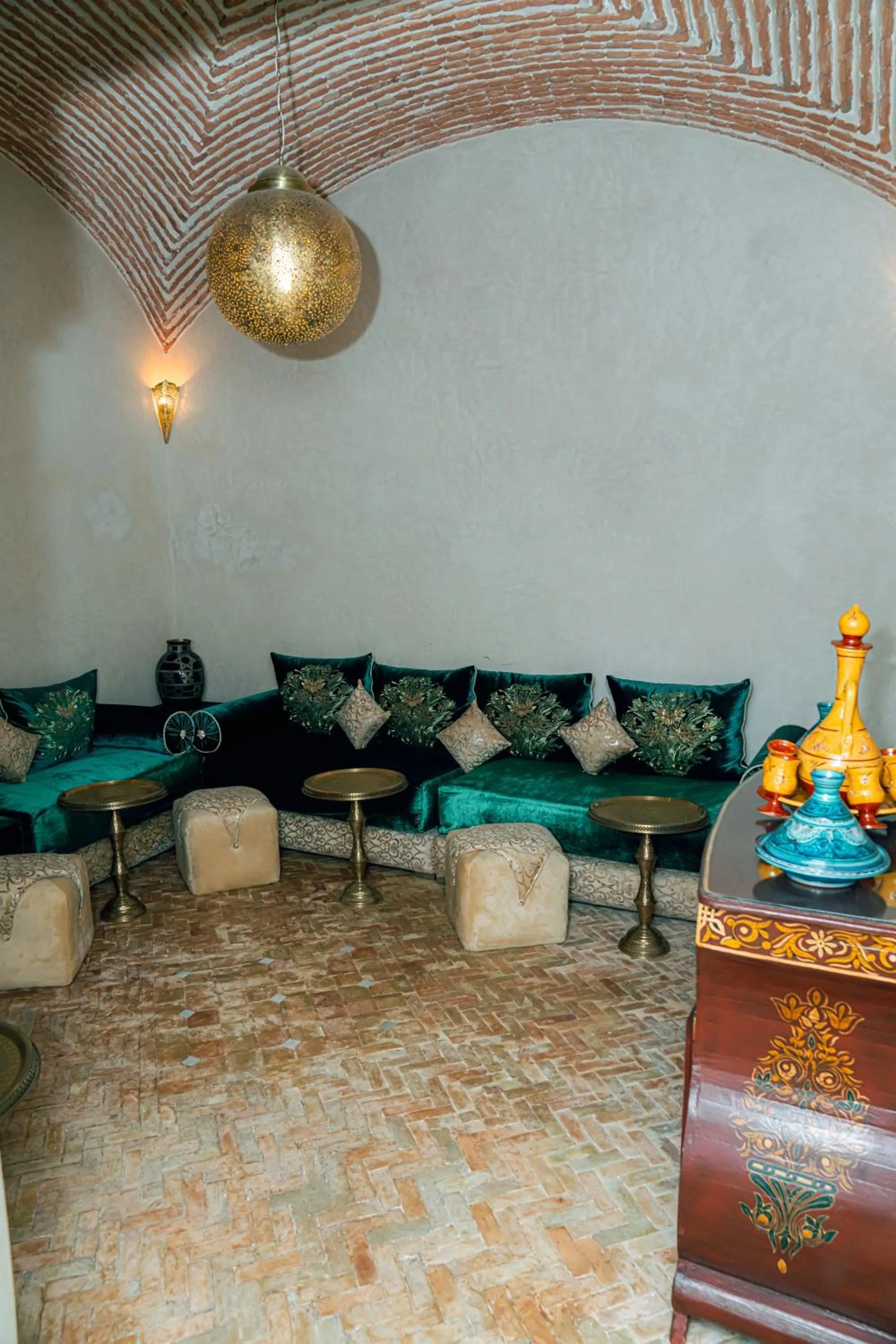 Living room in Riad Dar Zaouia