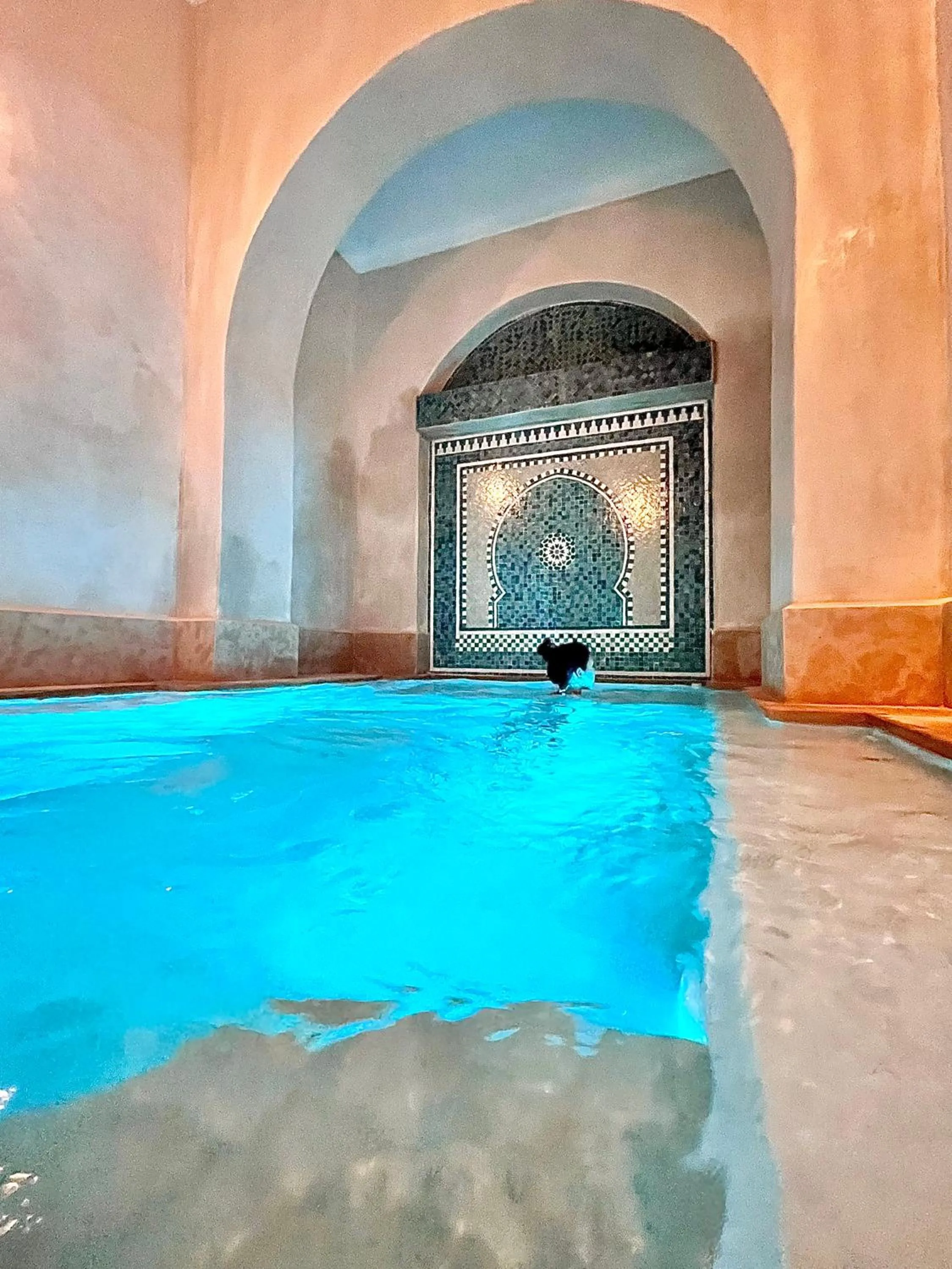 Pool view in Riad Dar Zaouia