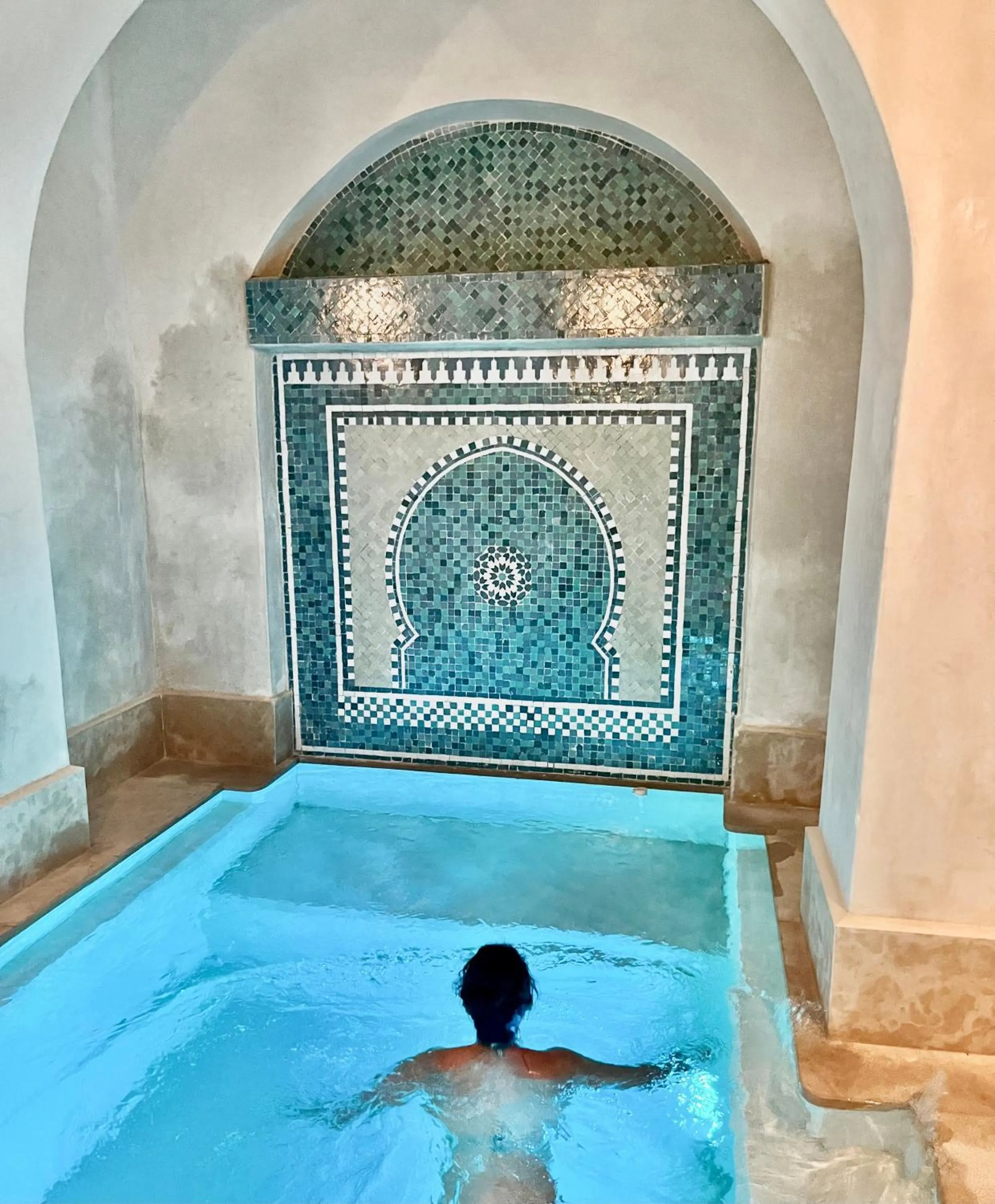 Pool view in Riad Dar Zaouia