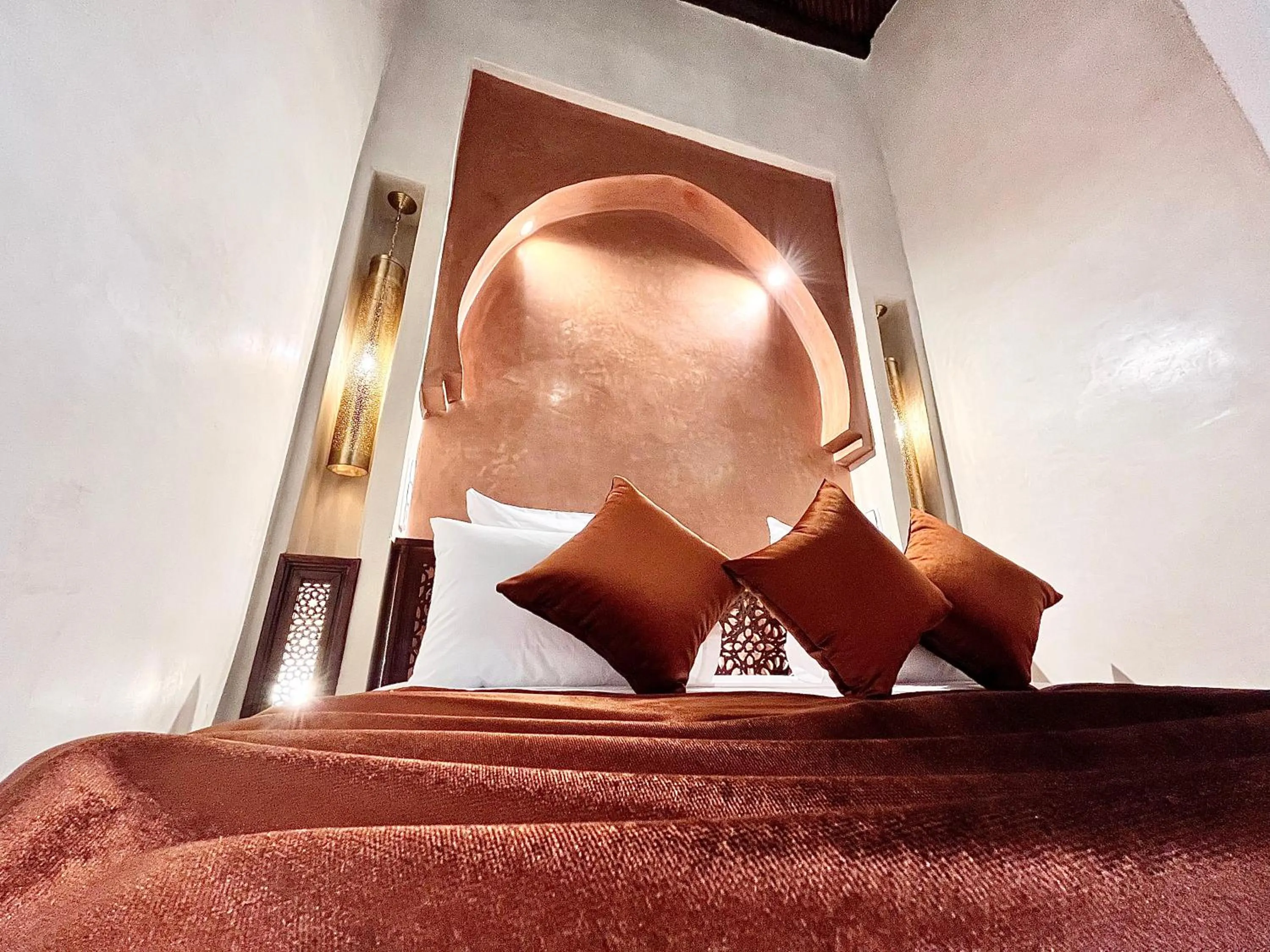 Bed in Riad Dar Zaouia