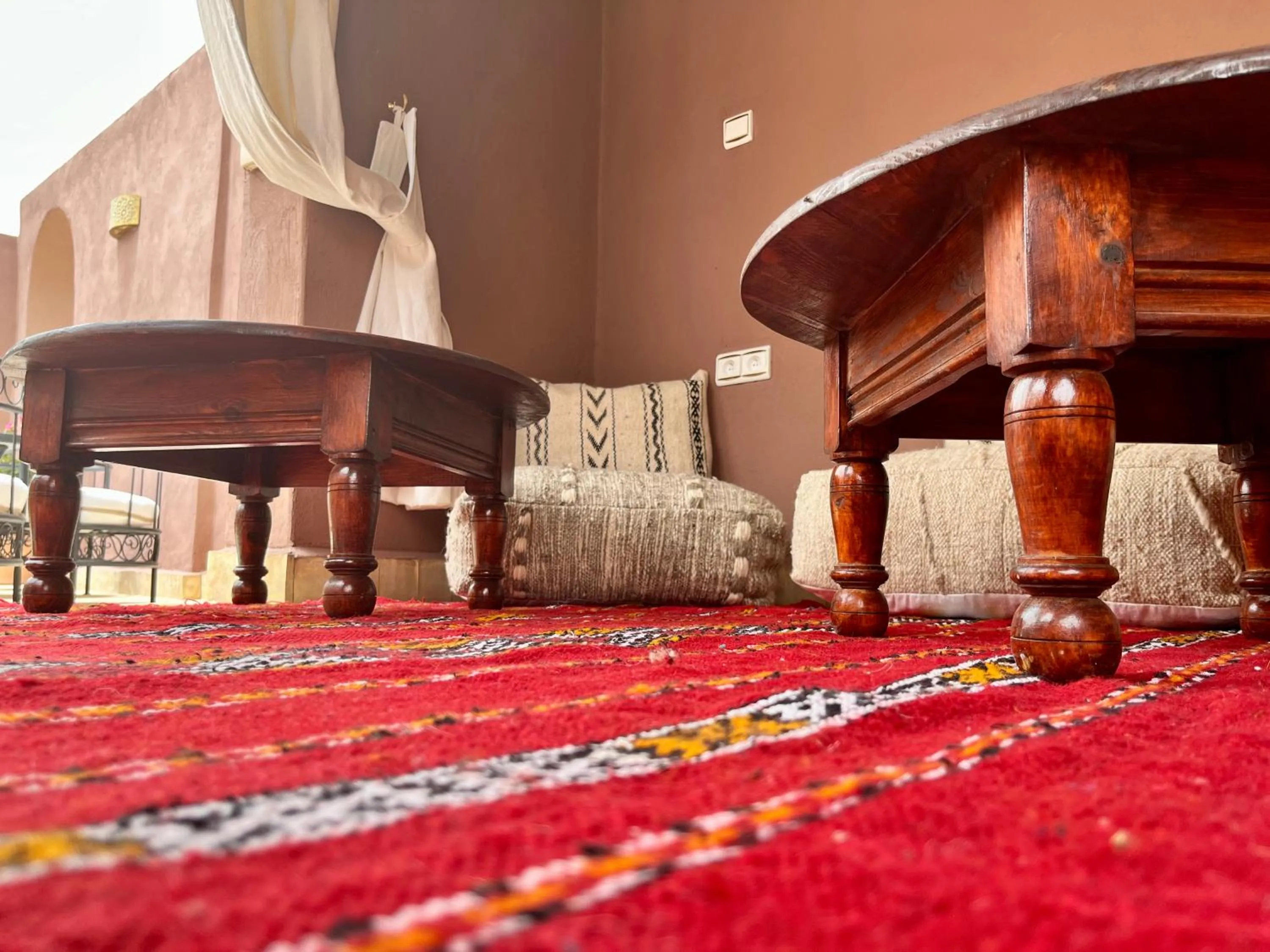 Communal lounge/ TV room in Riad Dar Zaouia