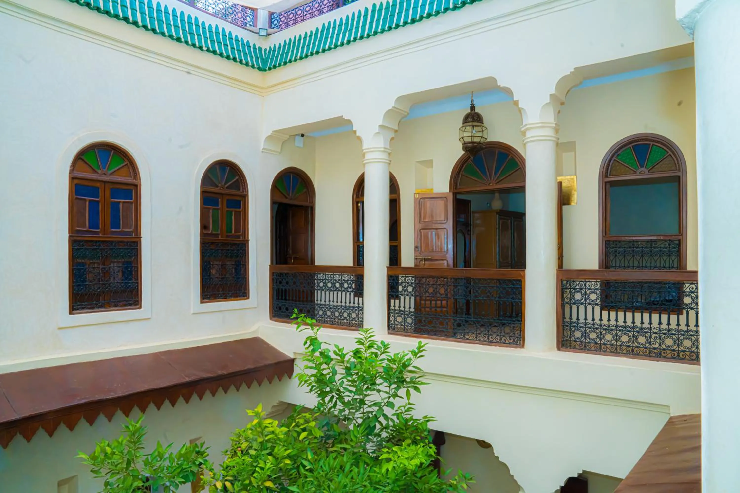 Balcony/Terrace in Riad Dar Zaouia