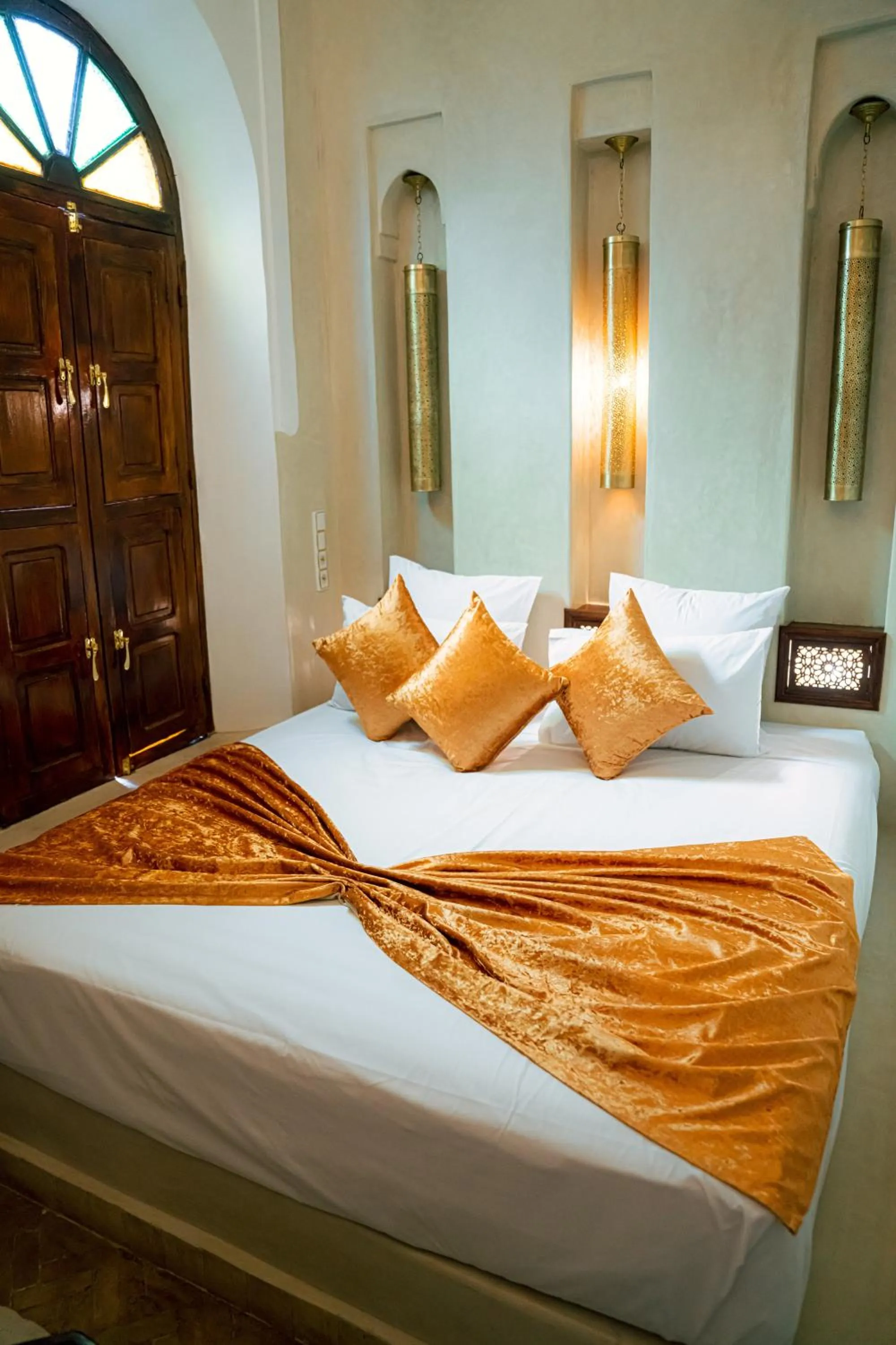 Bed in Riad Dar Zaouia