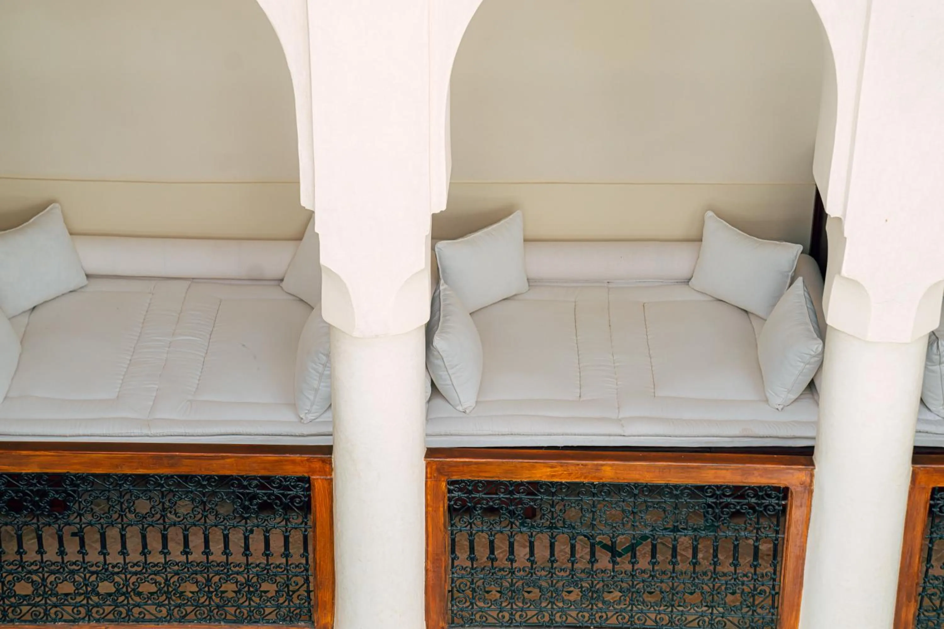 Living room, Bed in Riad Dar Zaouia