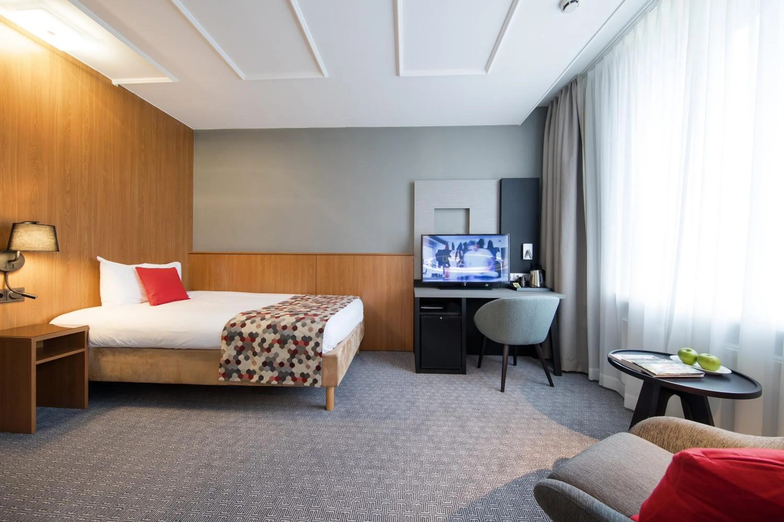 Bedroom, Bed in Bilderberg Grand Hotel Wientjes