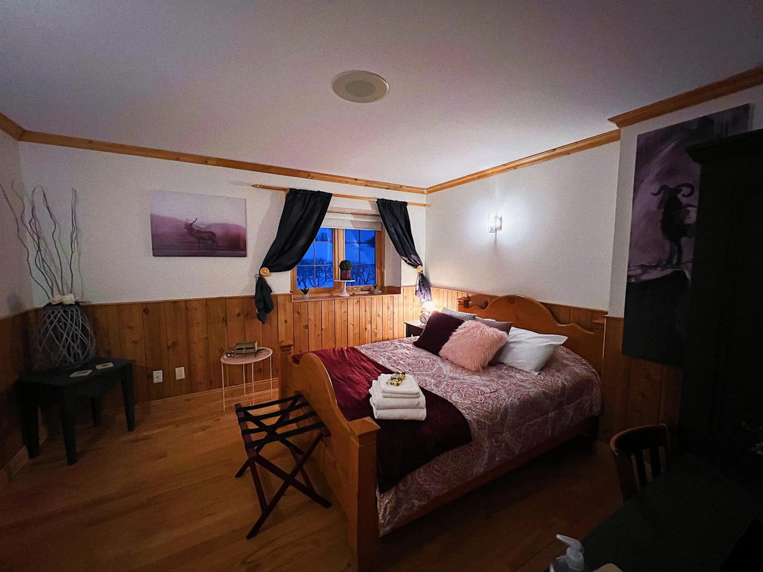 Bed in Auberge au Poste de Traite