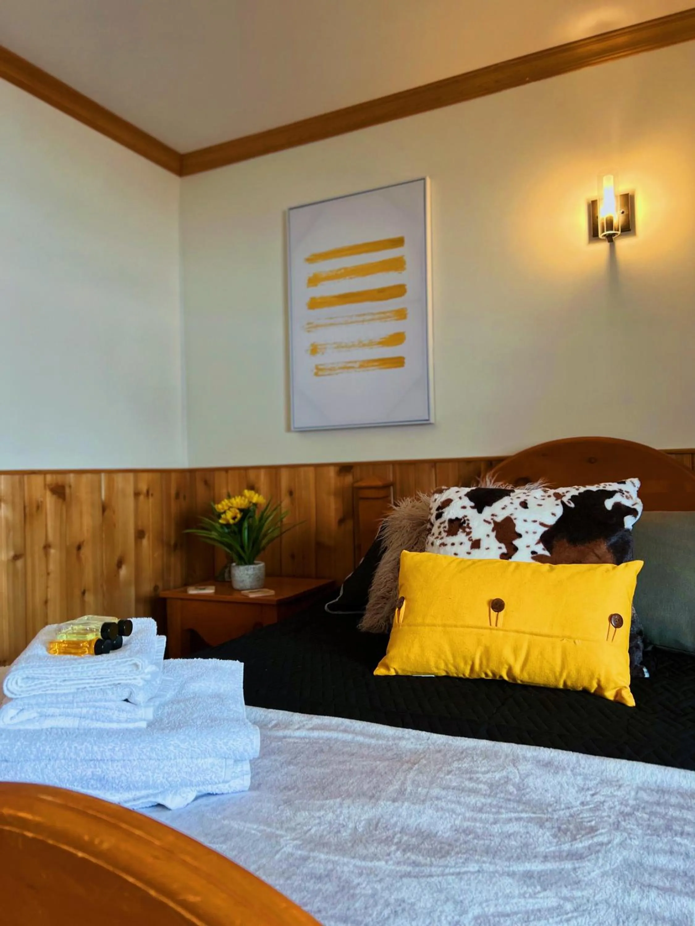 Bed in Auberge au Poste de Traite