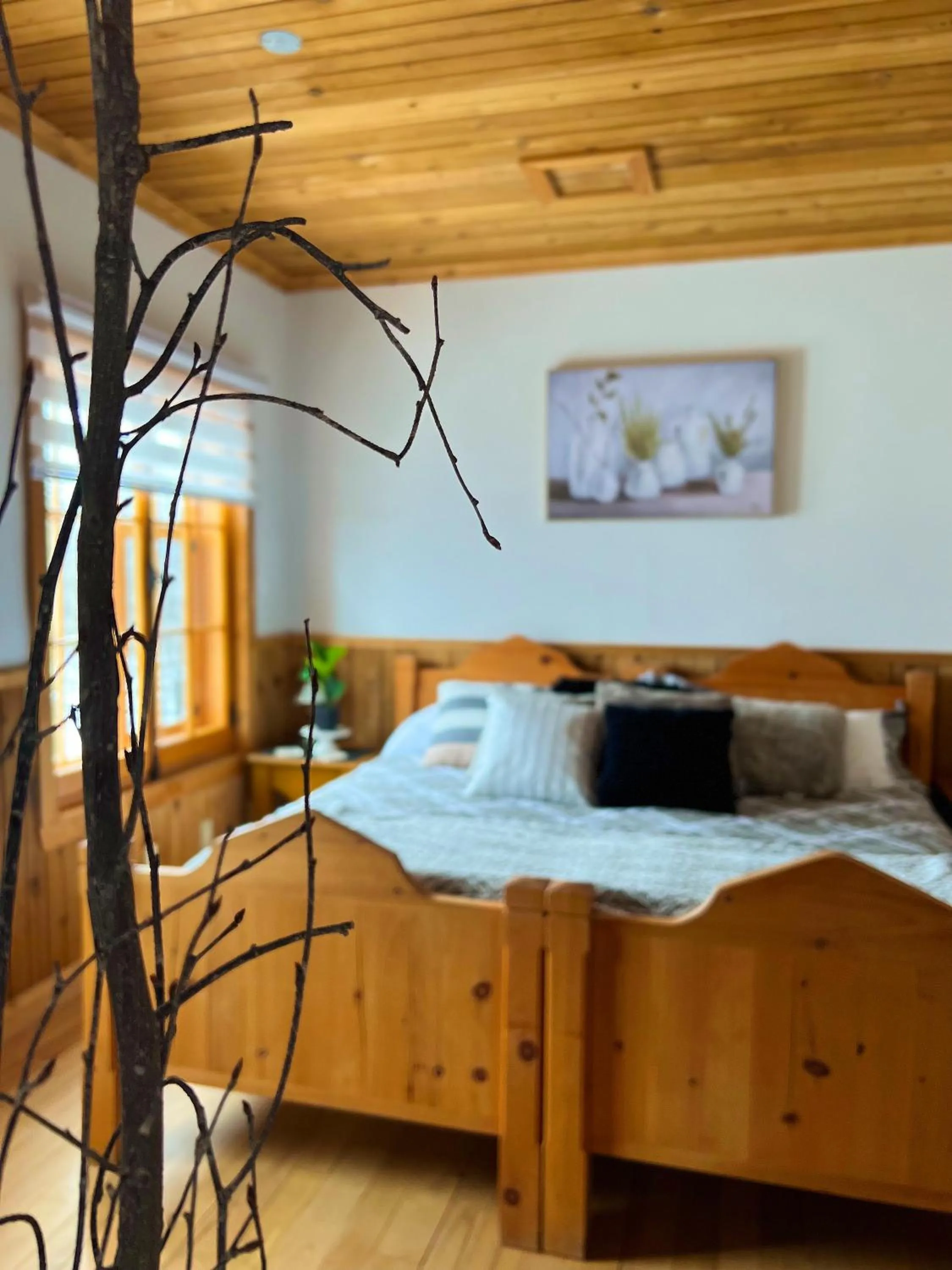 Bed in Auberge au Poste de Traite