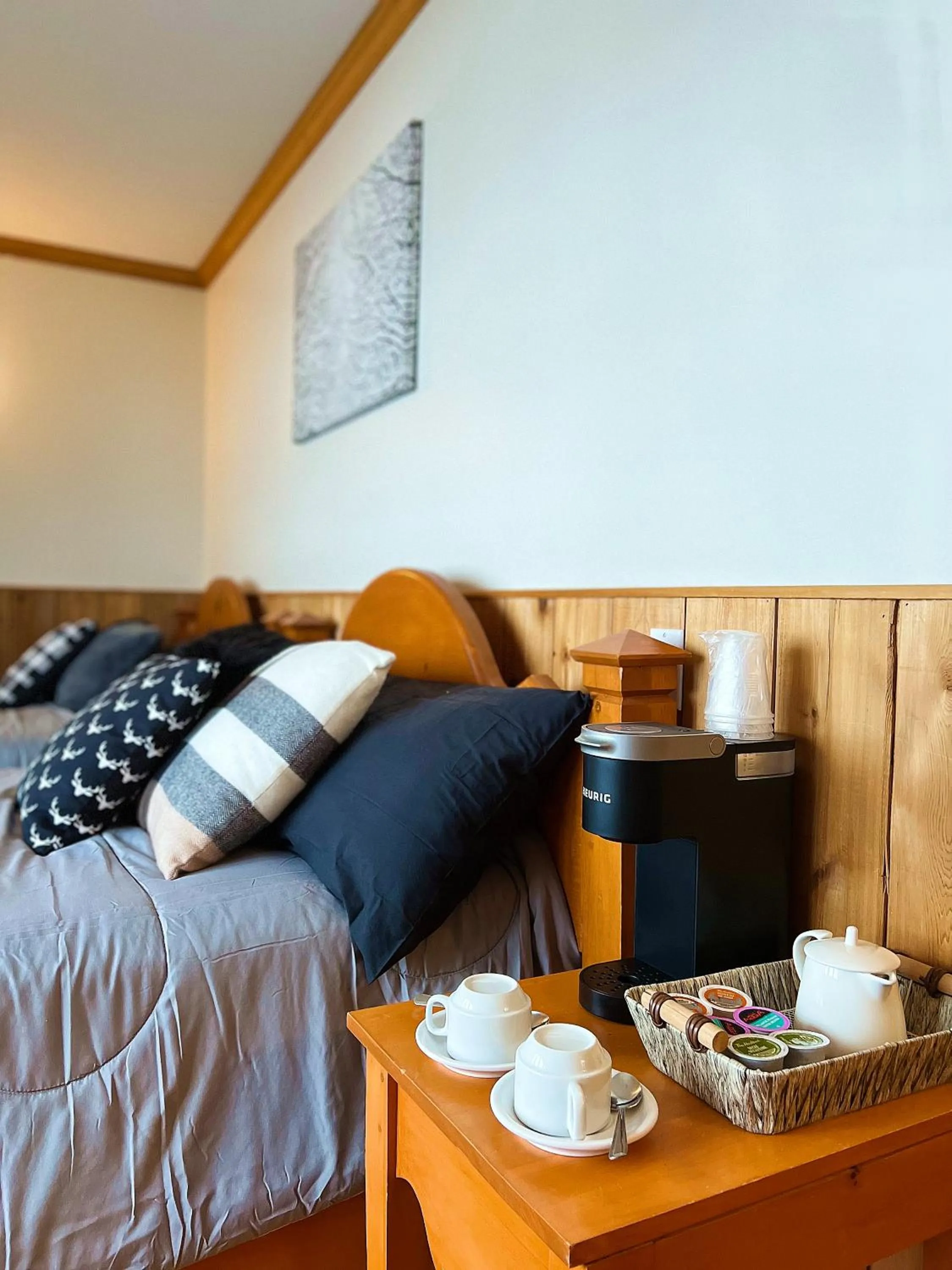 Bed in Auberge au Poste de Traite