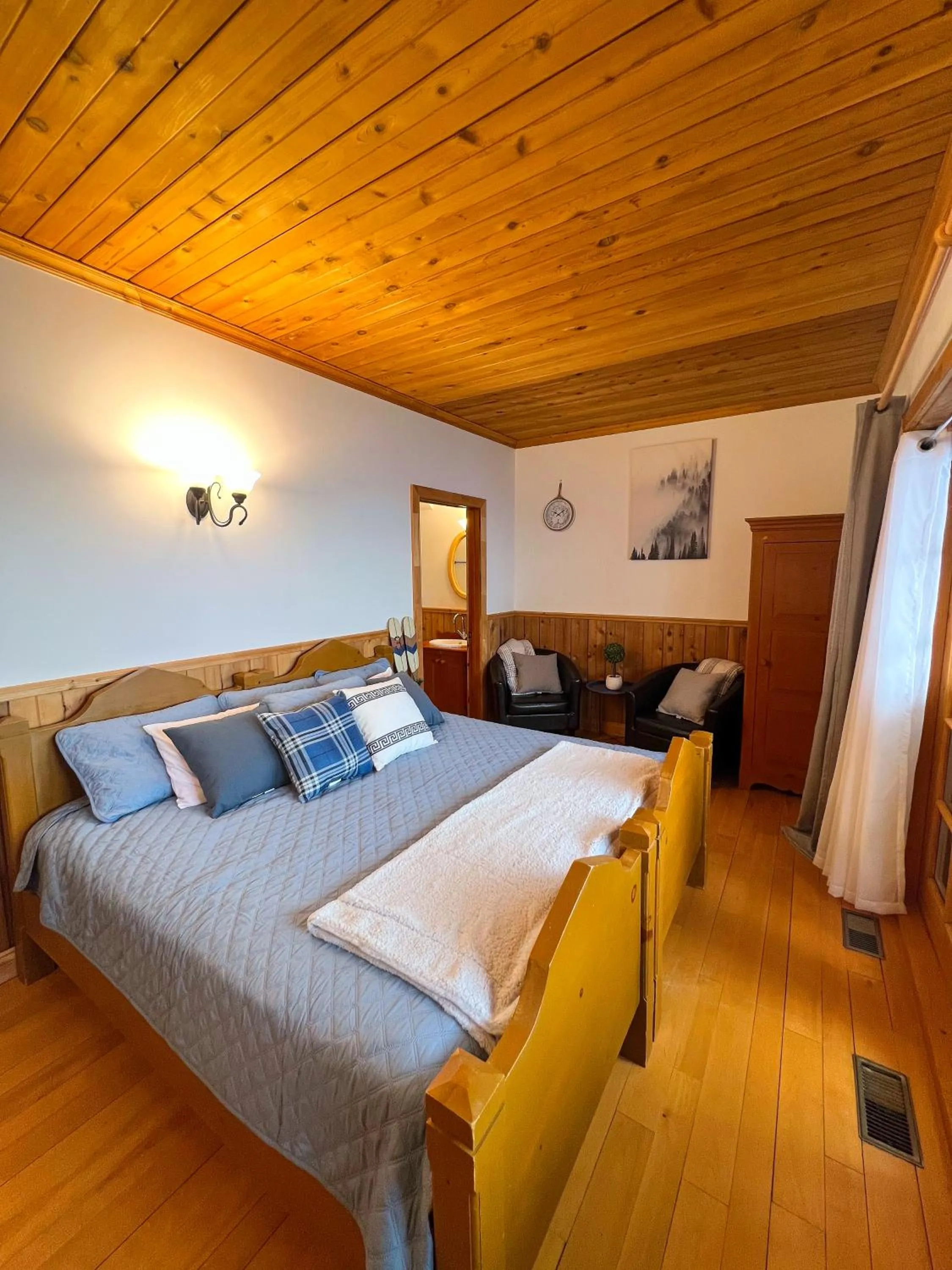 Bed in Auberge au Poste de Traite