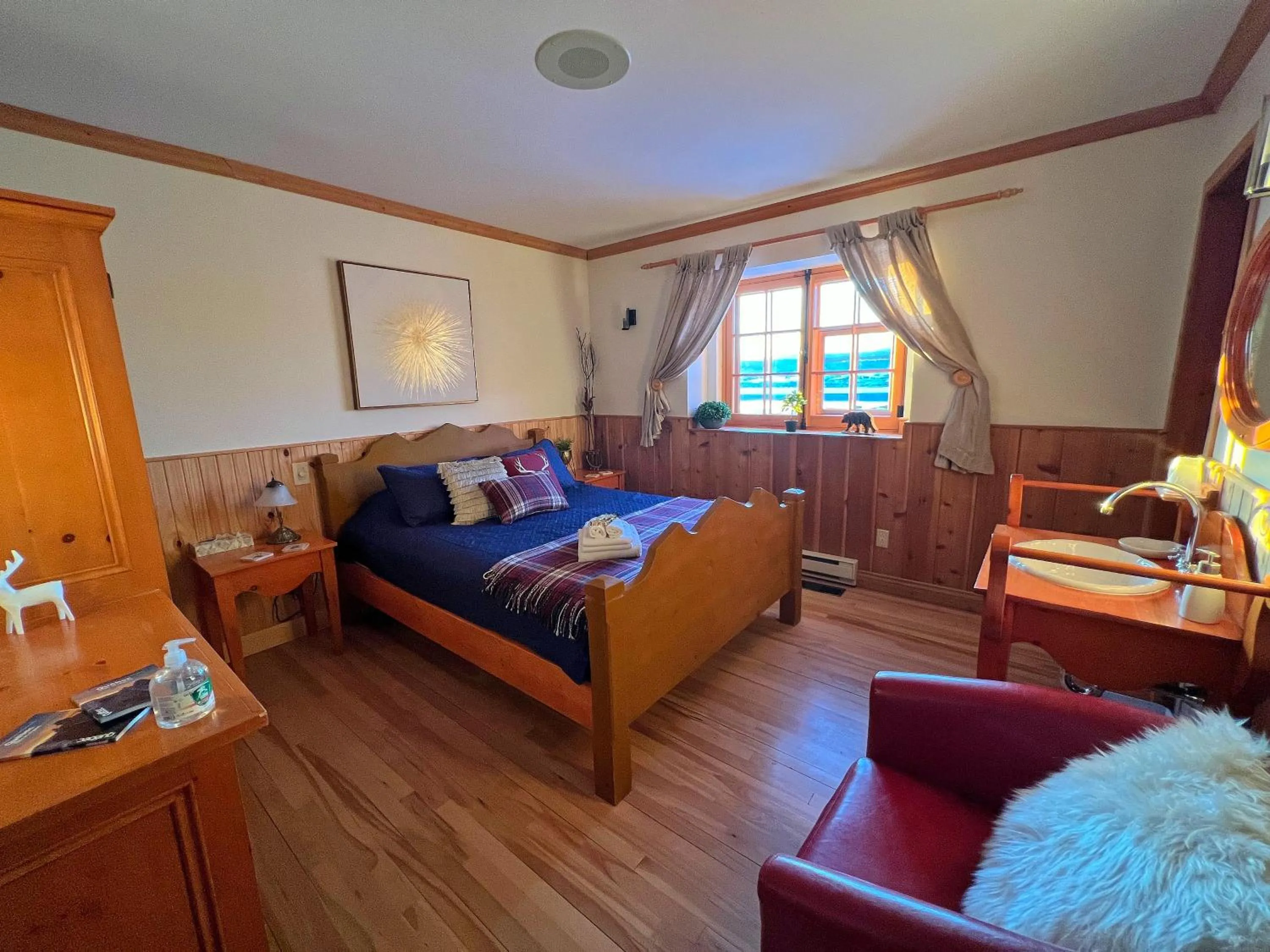 Bed in Auberge au Poste de Traite