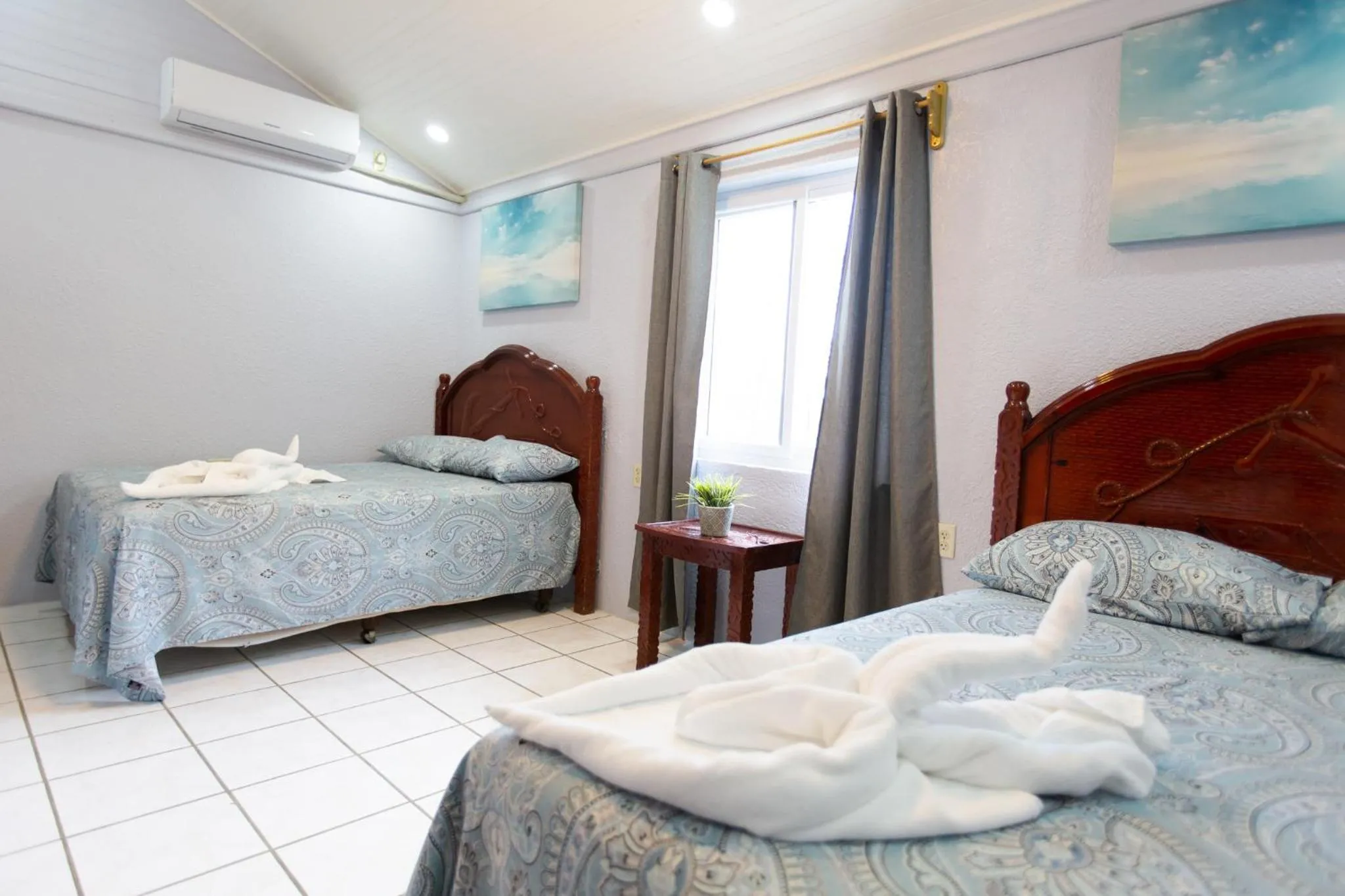 Double Room with Two Double Beds in Sea Eye Hotel - Sunset Building