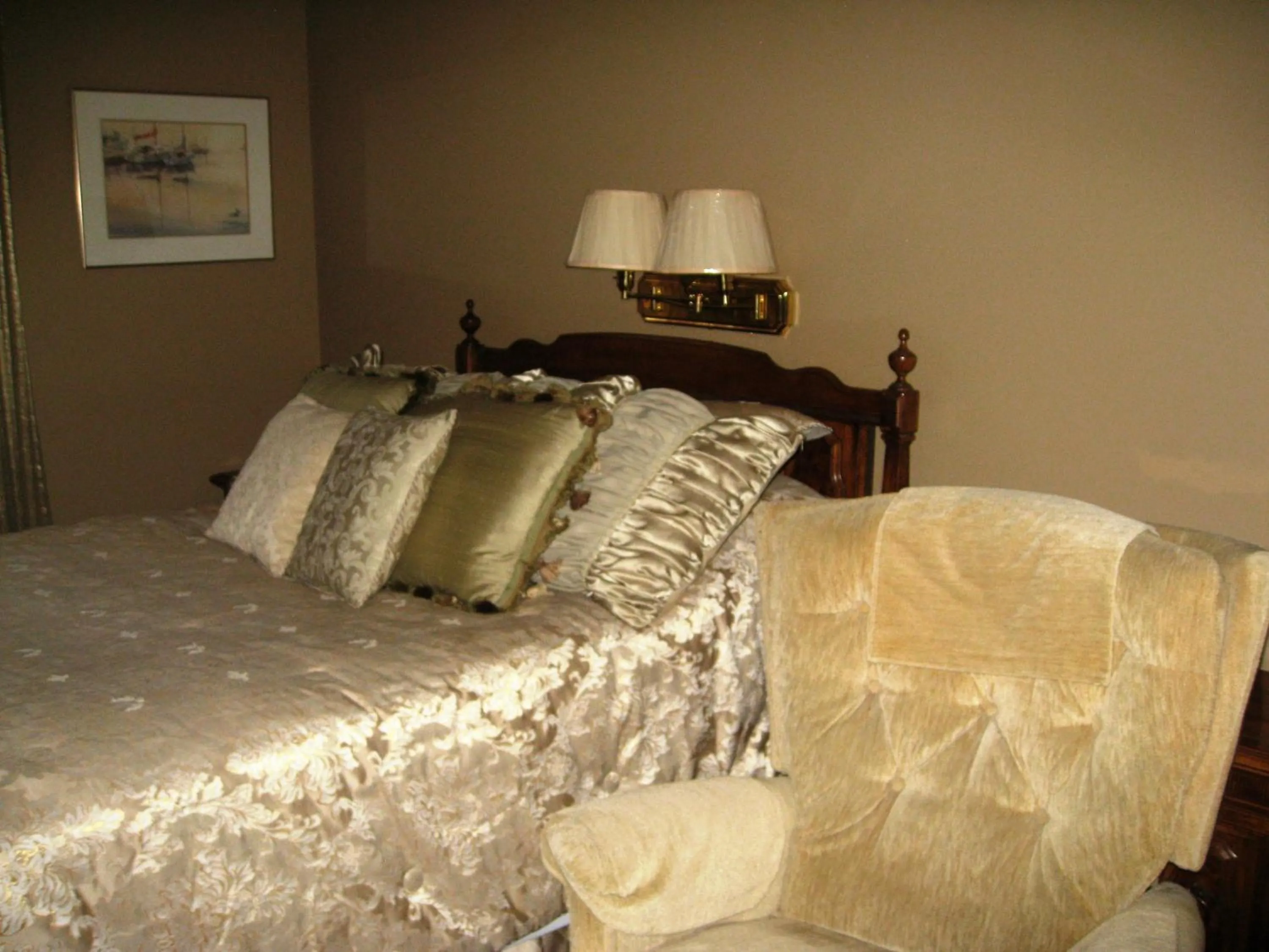 Bed in McDougall Lane Bed & Breakfast
