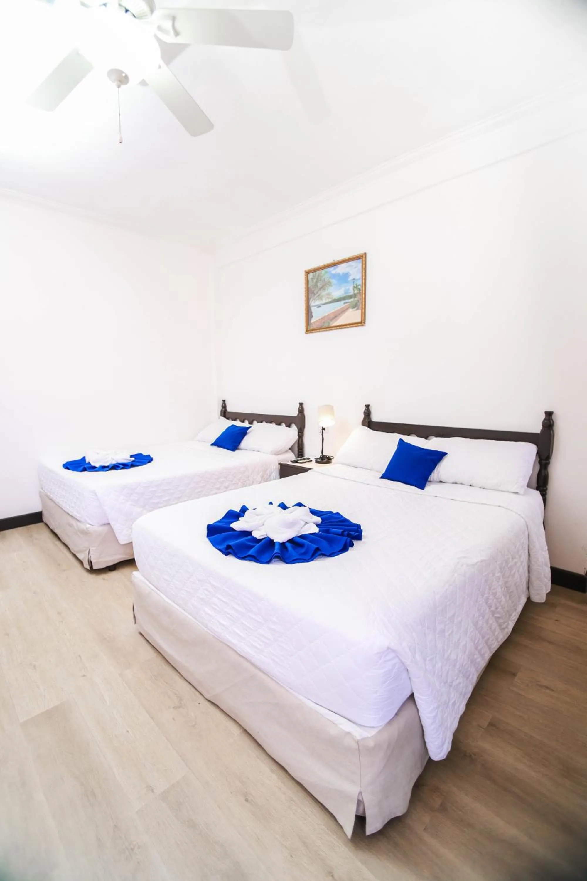 Bed in Hotel Villa del Lago