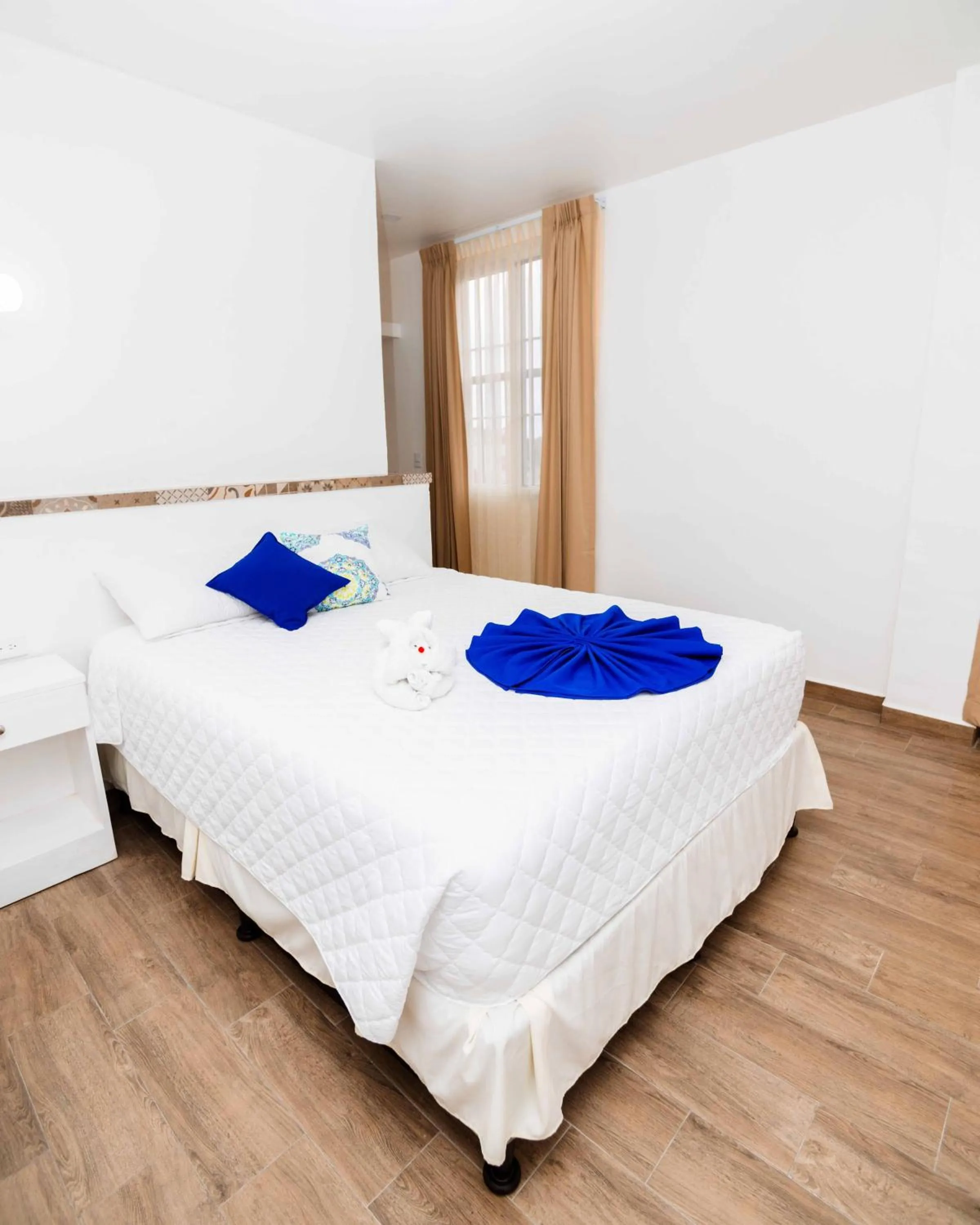 Bed in Hotel Villa del Lago