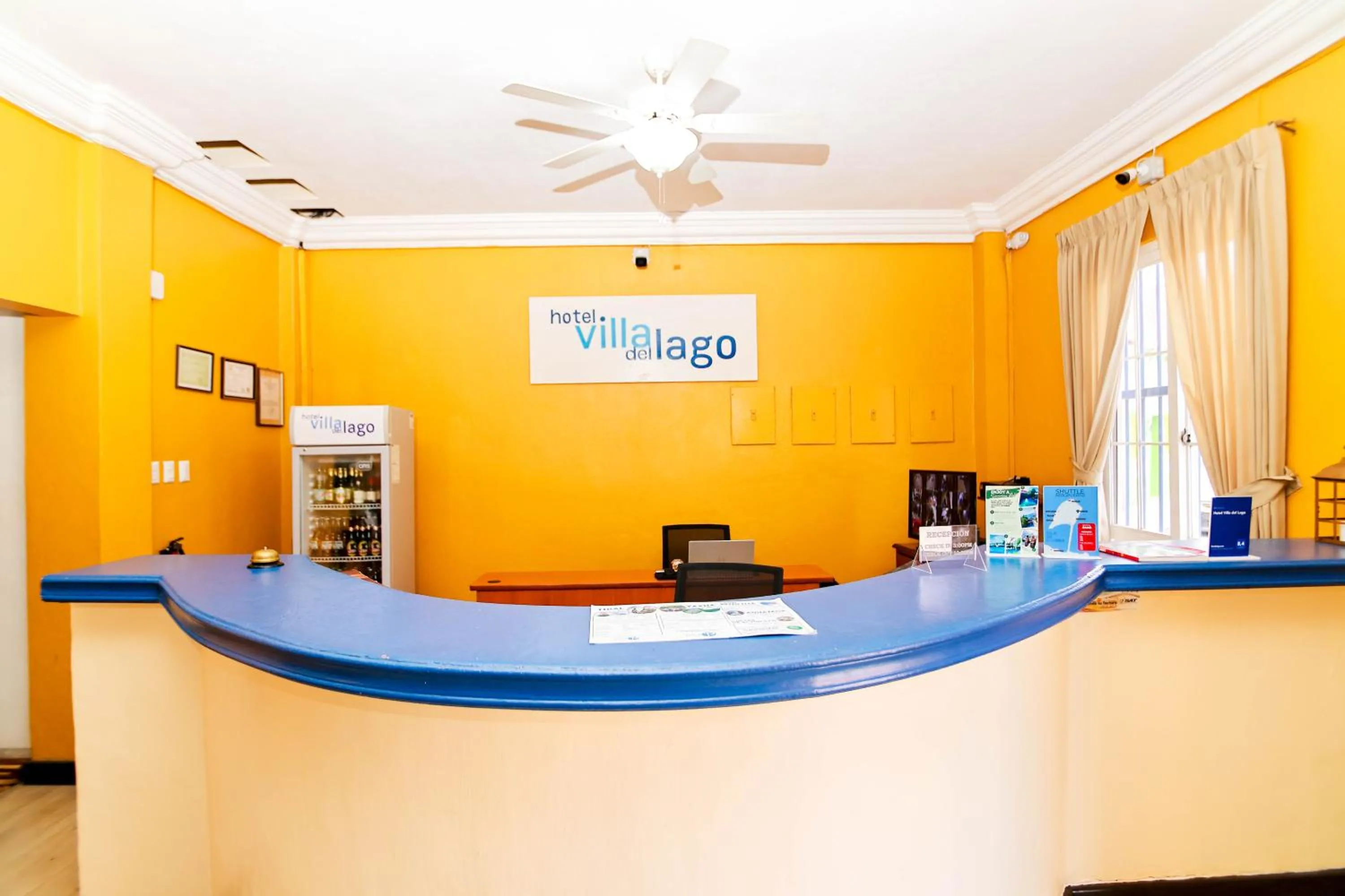 Lobby or reception in Hotel Villa del Lago