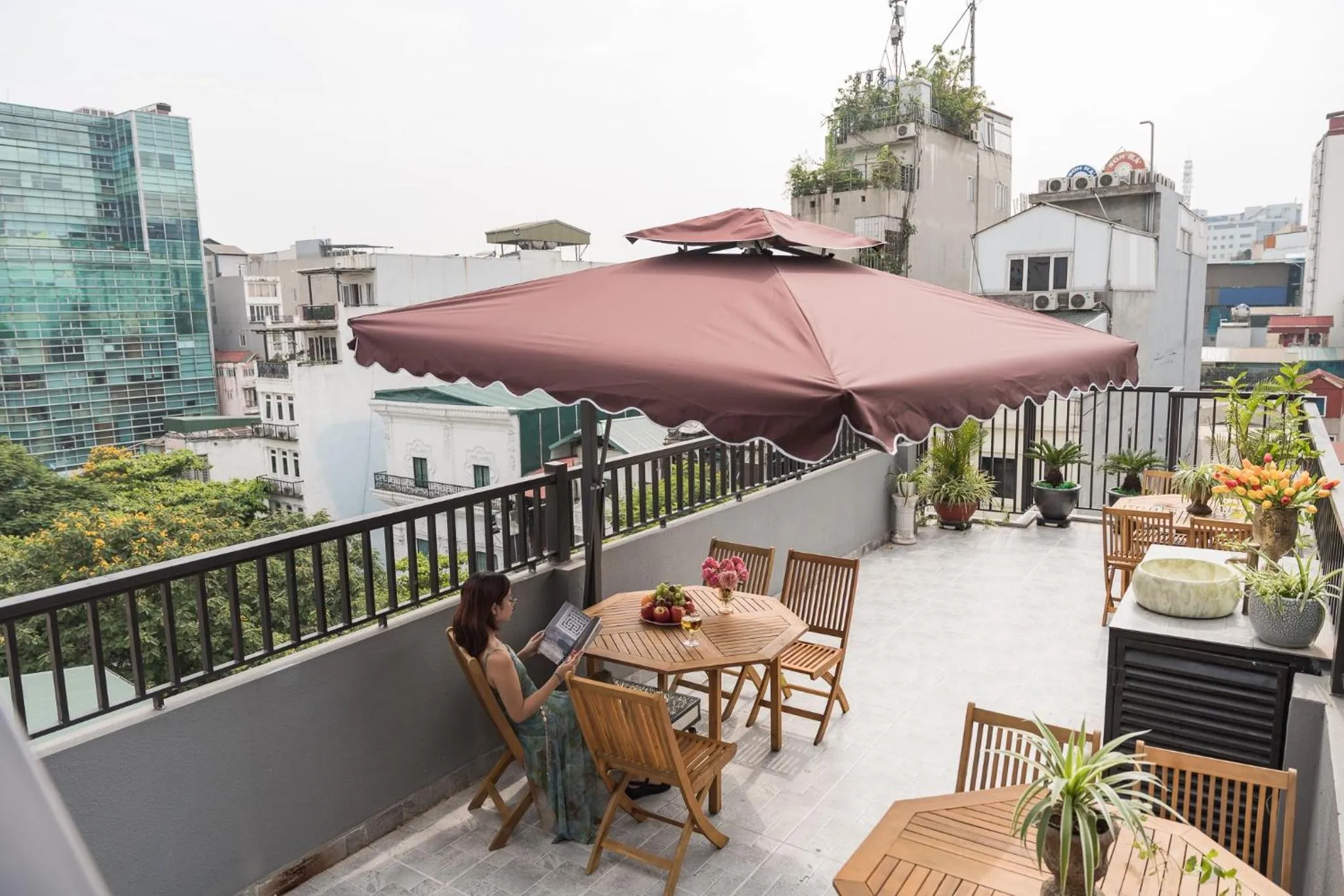 Balcony/Terrace in Narcissus 2 Hotel & Apartment