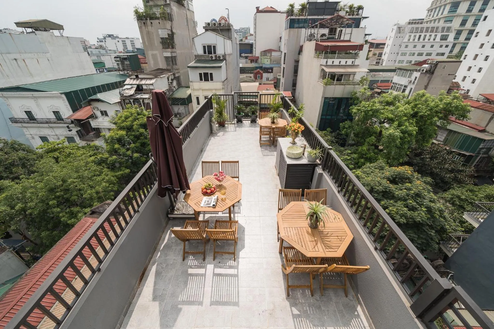 Balcony/Terrace in Narcissus 2 Hotel & Apartment