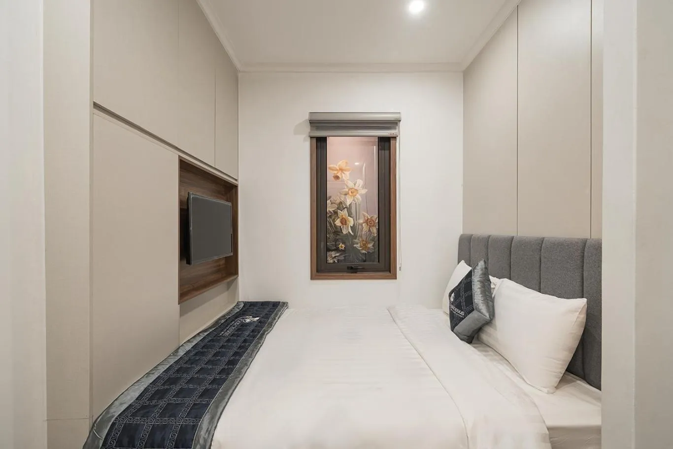 Bed in Narcissus 2 Hotel & Apartment