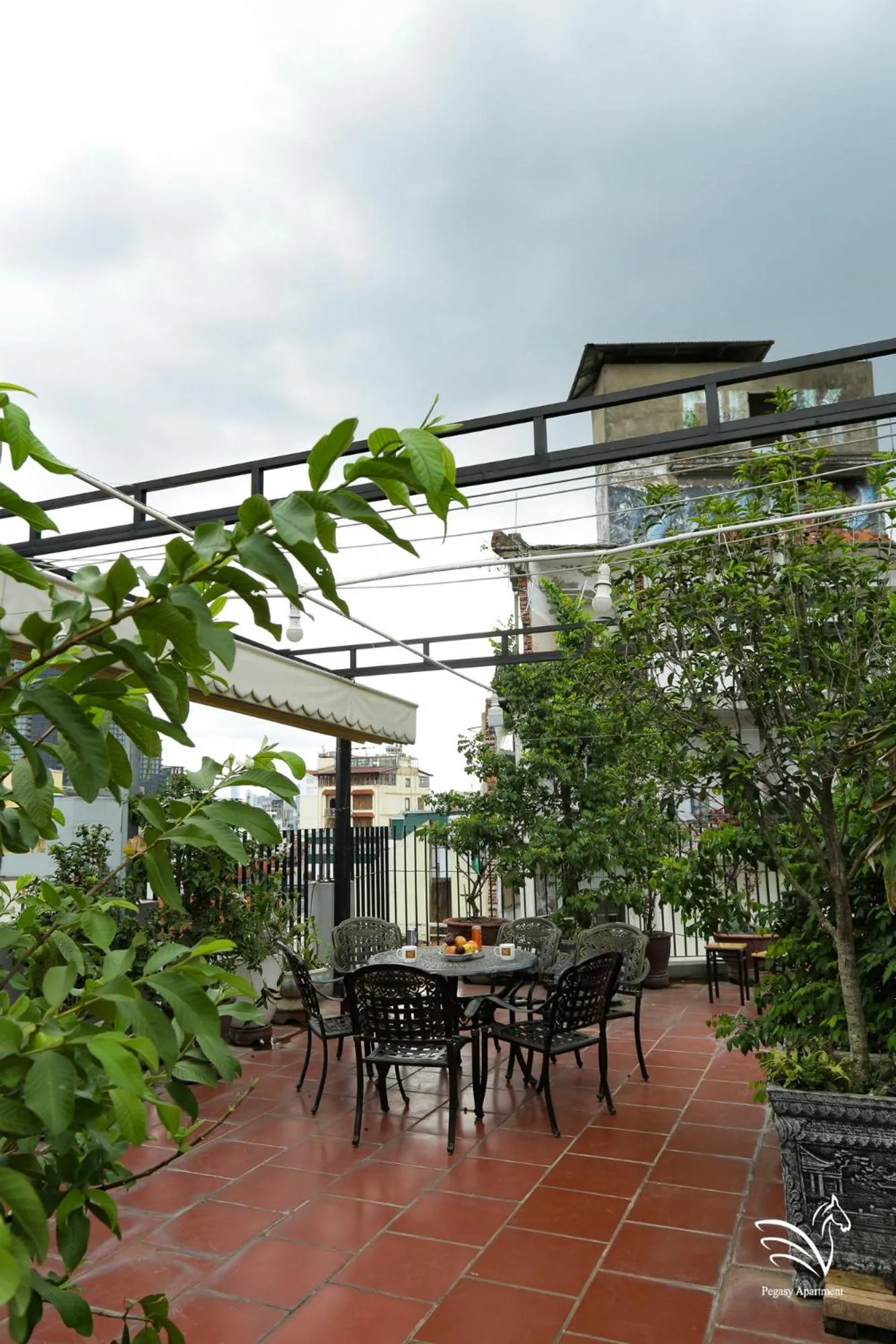 Garden in Pegasy Apartments & Travel