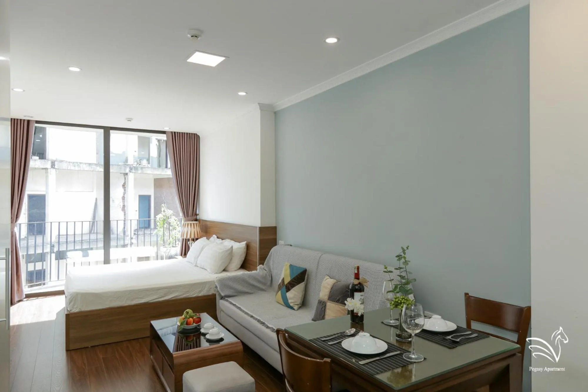 Photo of the whole room, Bed in Pegasy Apartments & Travel