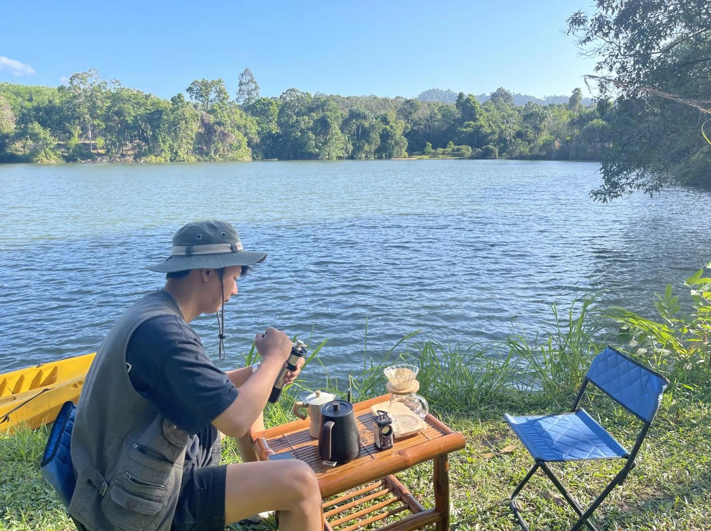 Natural landscape in Sawasdee Lagoon Camping & Restaurant