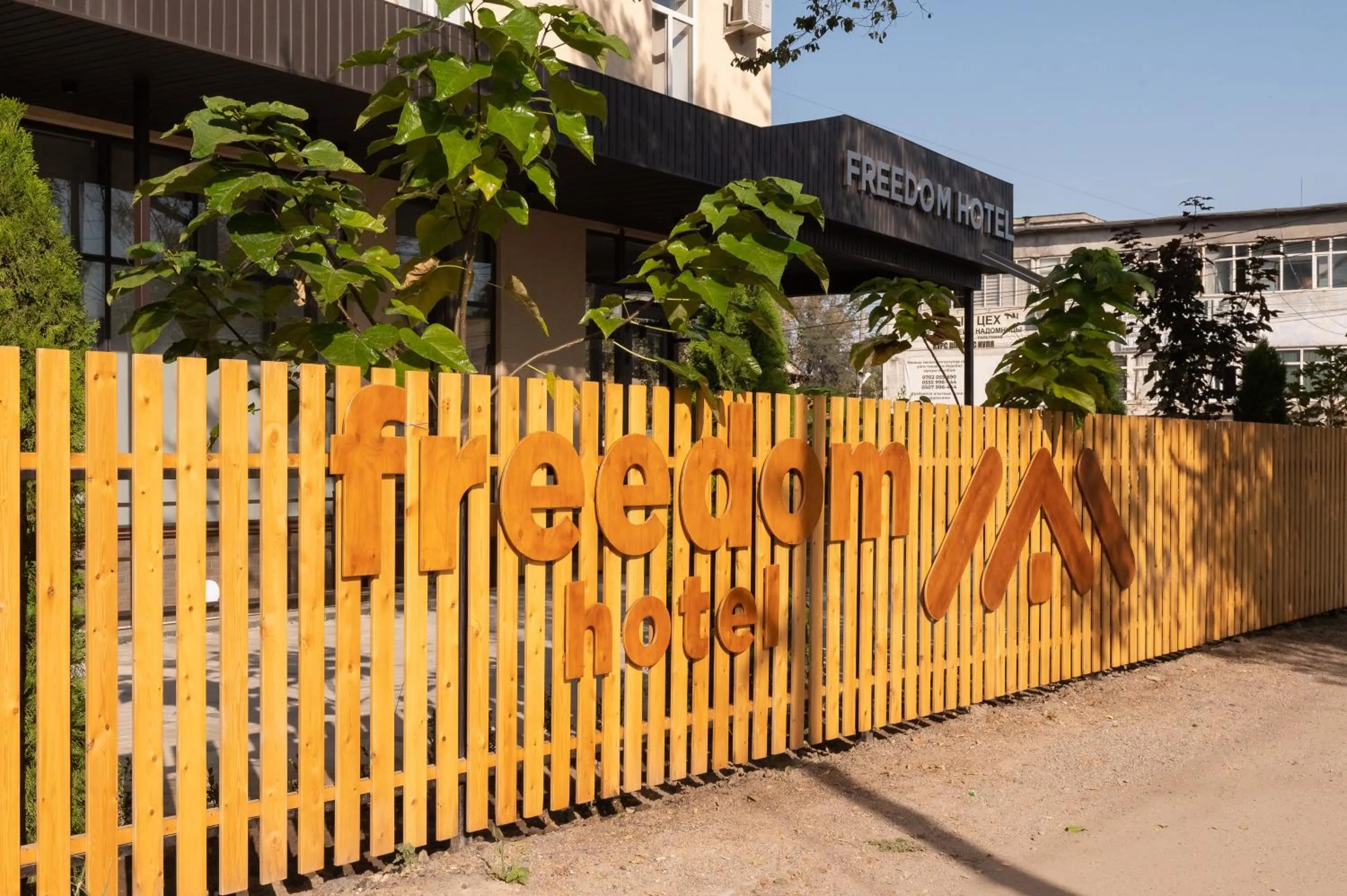 Property building in Freedom hotel Bishkek