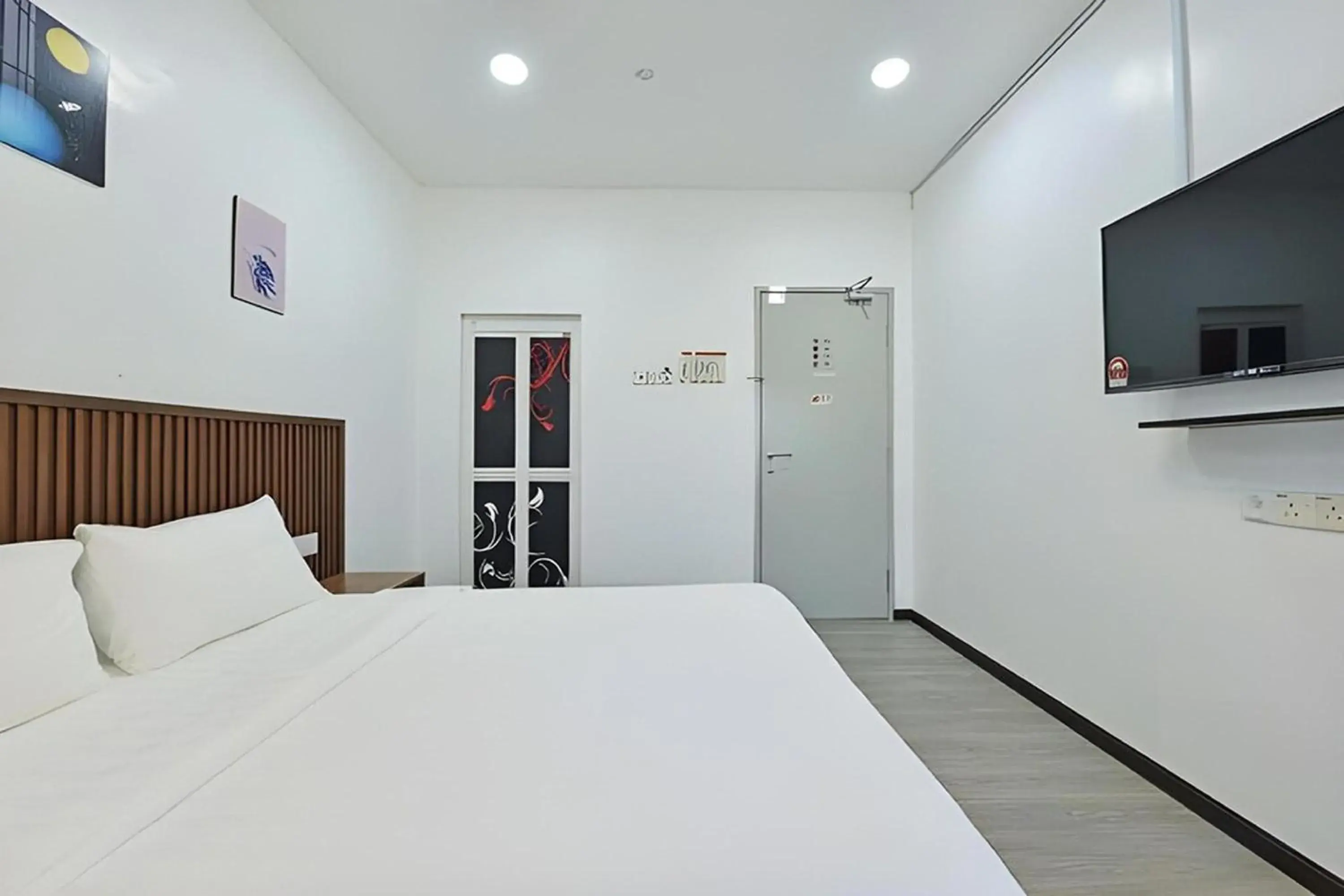 Bedroom, Bed in Padi Hotel Alor Setar Bedroom, Bed in Padi Hotel Alor Setar