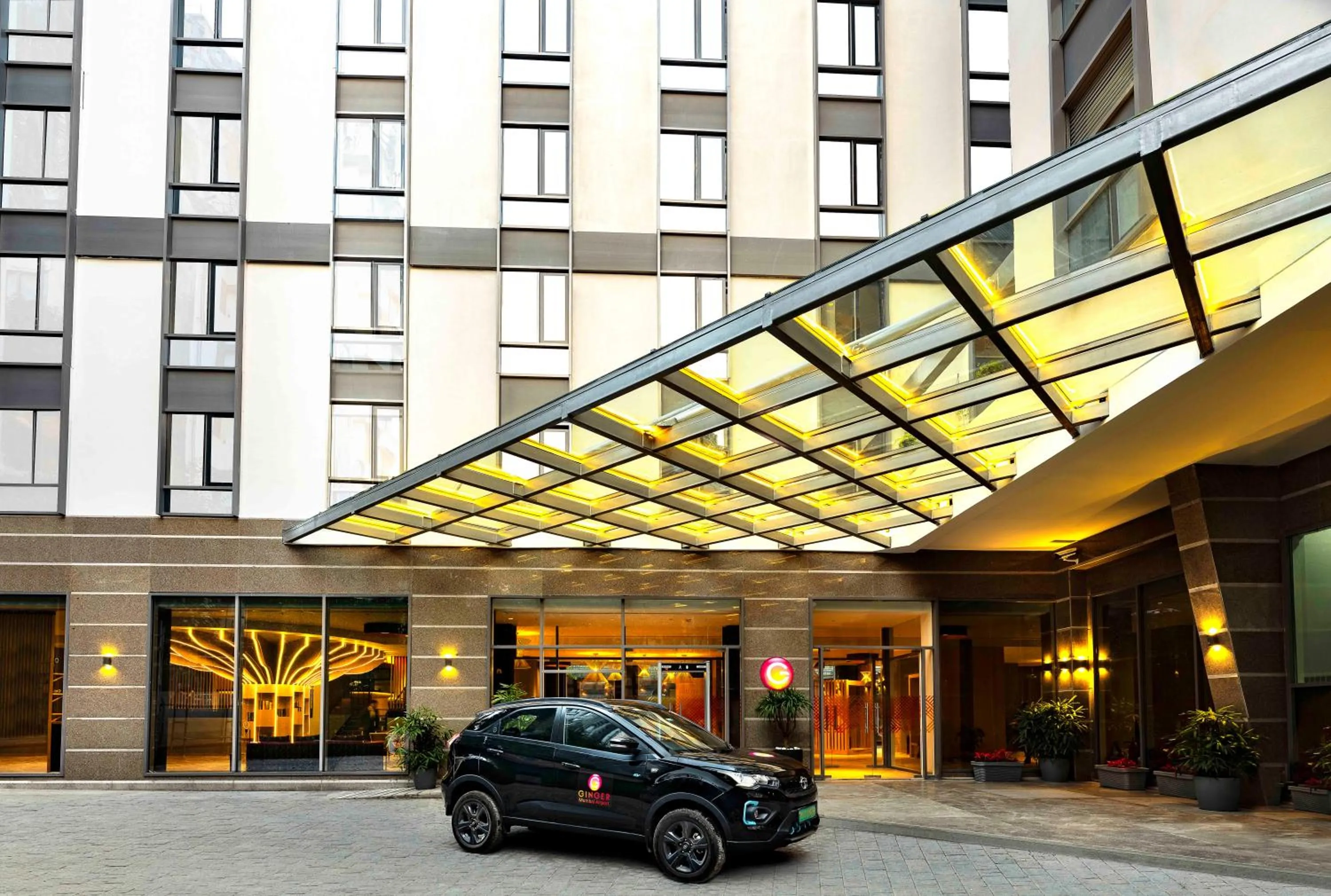 Facade/entrance in Ginger Mumbai Airport