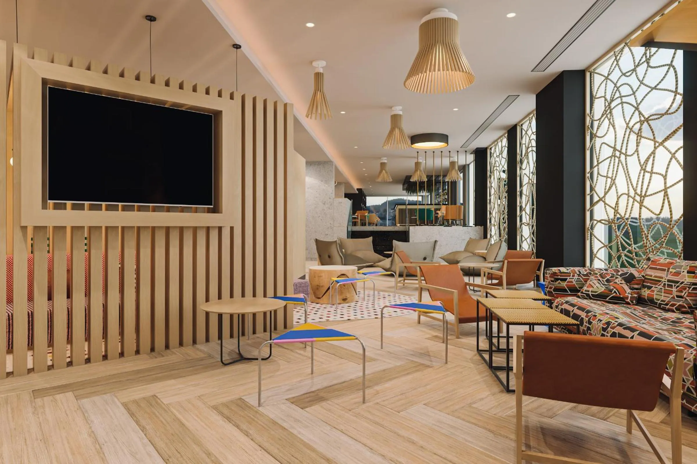 Lobby or reception in Ginger Mumbai Airport