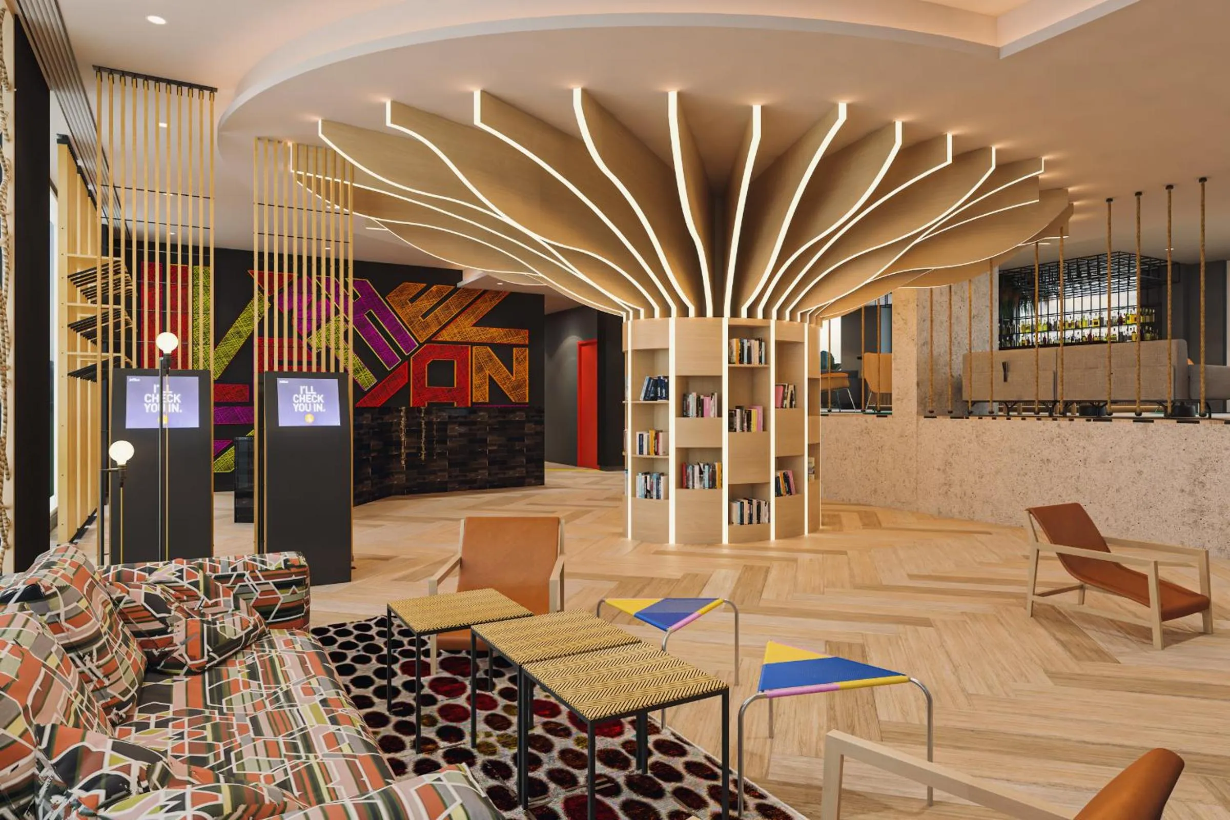 Lobby or reception in Ginger Mumbai Airport